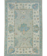 Turkish Oushak Rug 3'10" x 5'10" #17953