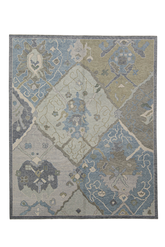 Turkish Oushak Rug 7'11" x 9'9" #12167