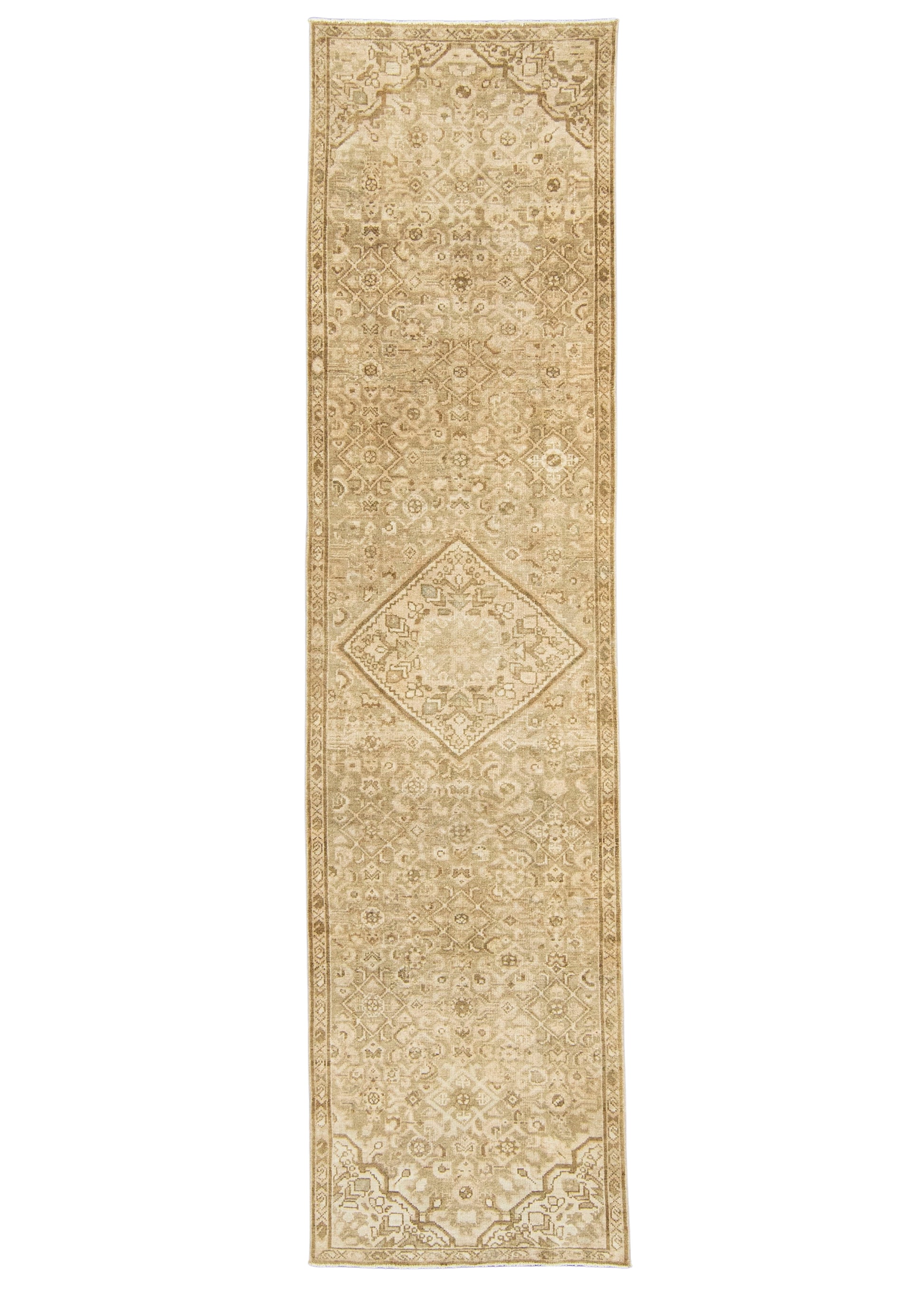 Turkish Vintage Rug  2'7" x 10'1" #22798