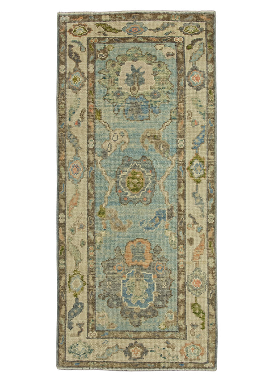 Turkish Oushak Rug 2'2"x 4'10" #20110