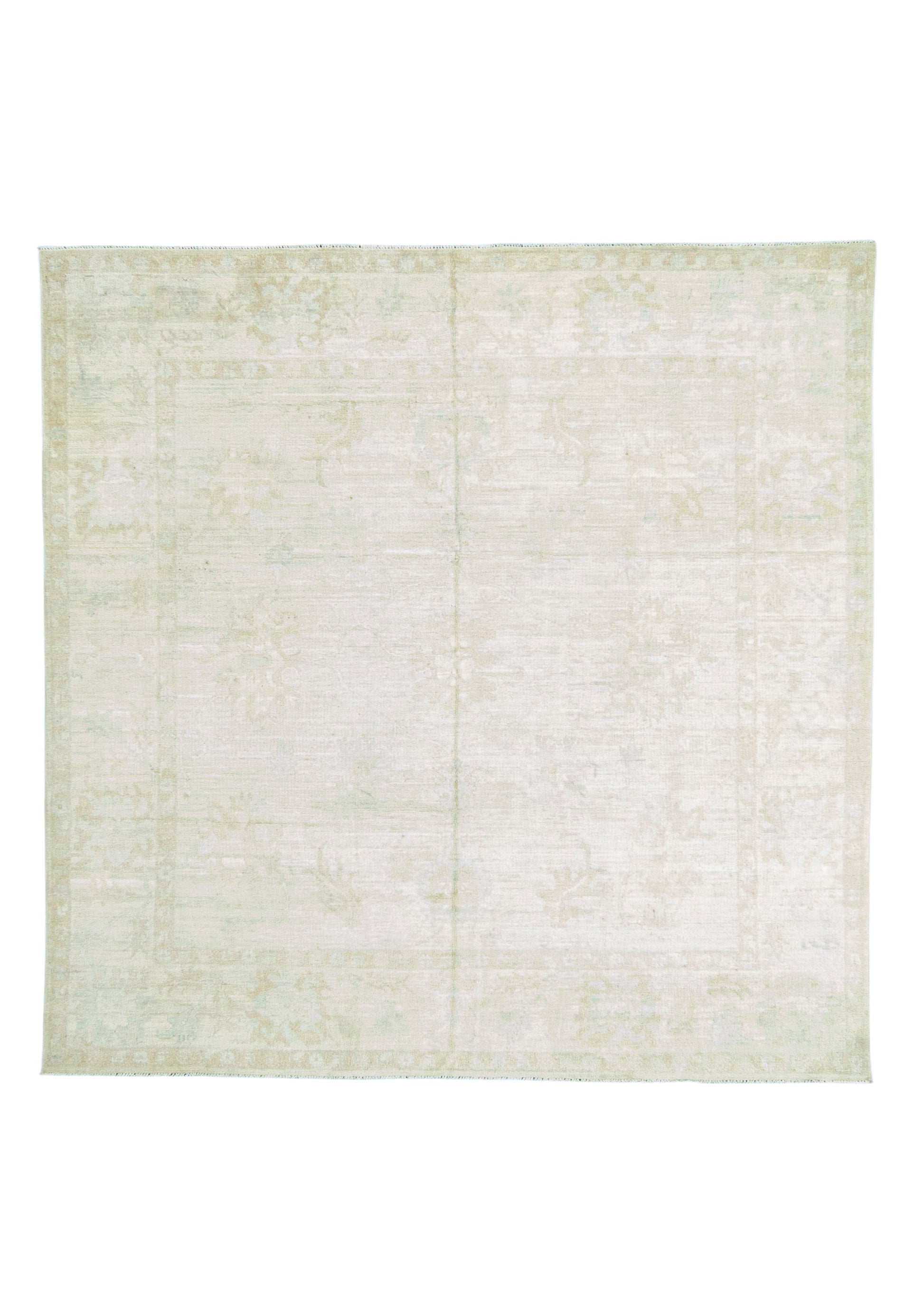 Oushak Square Rug 8' x 8'1" #22747