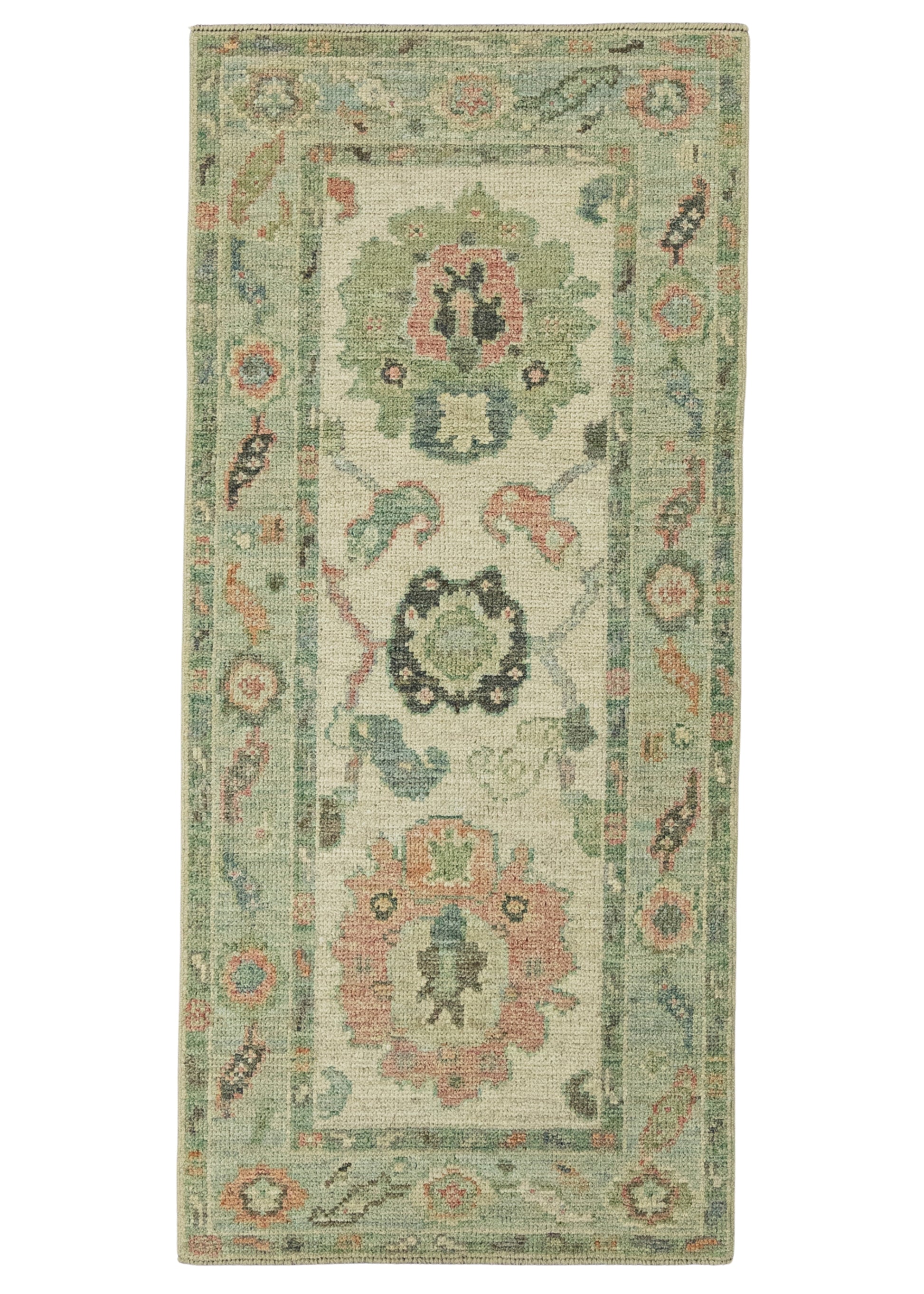 Turkish Oushak Rug 2'3" x 4'11" #20261