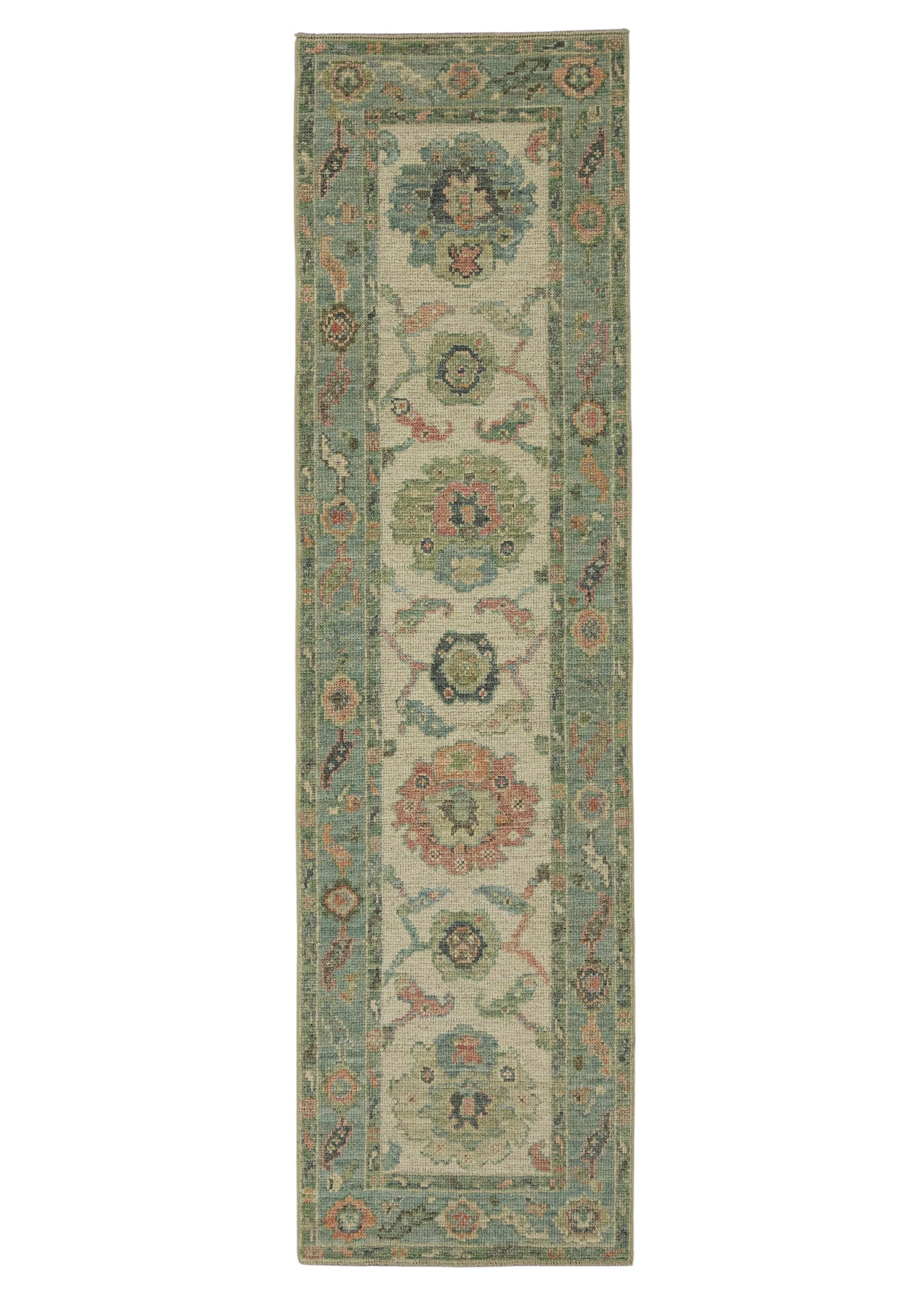 Turkish Oushak Rug 2'2" x 7'11" #20212