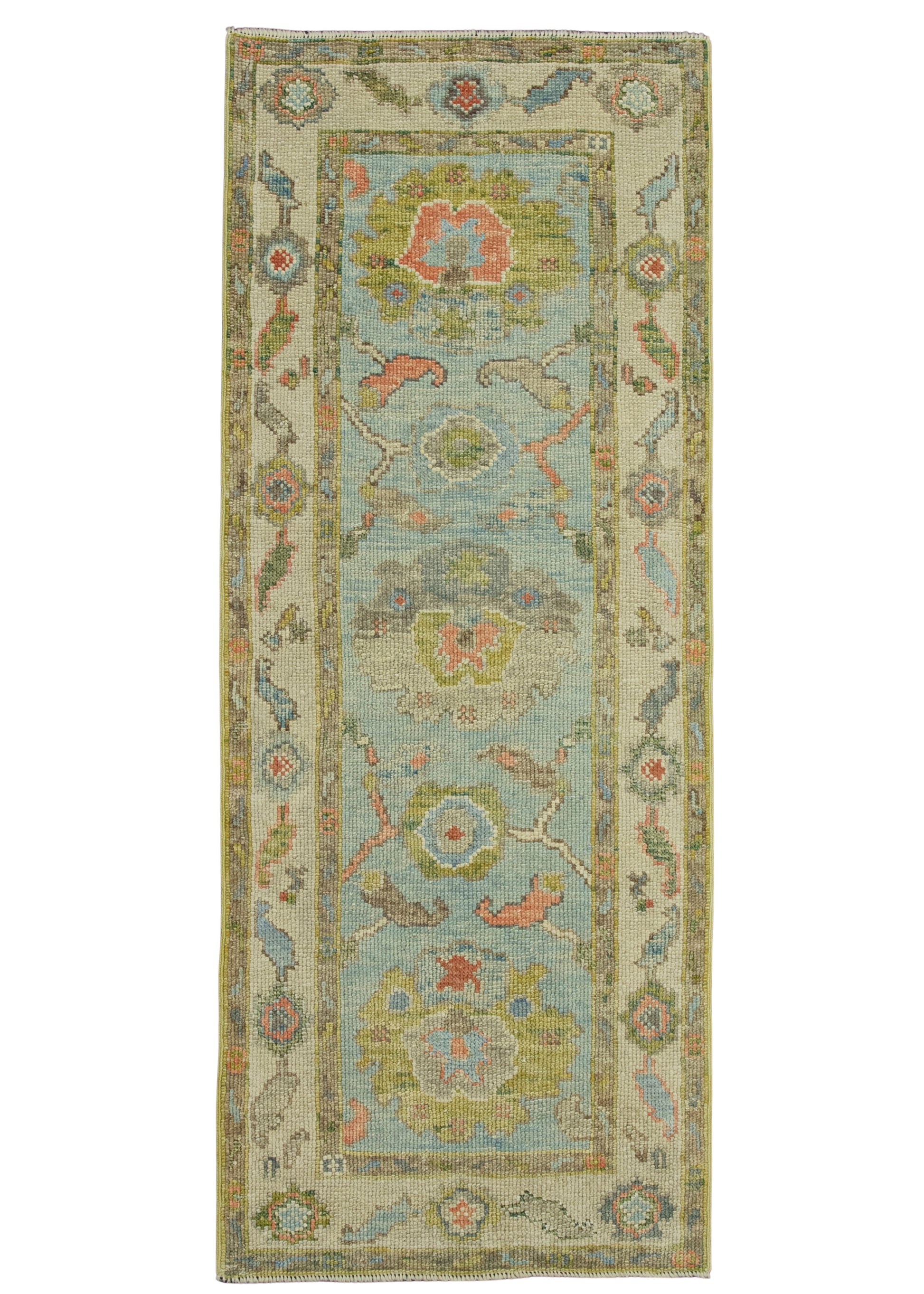 Turkish Oushak Rug 2'4"x 5'10" #20124