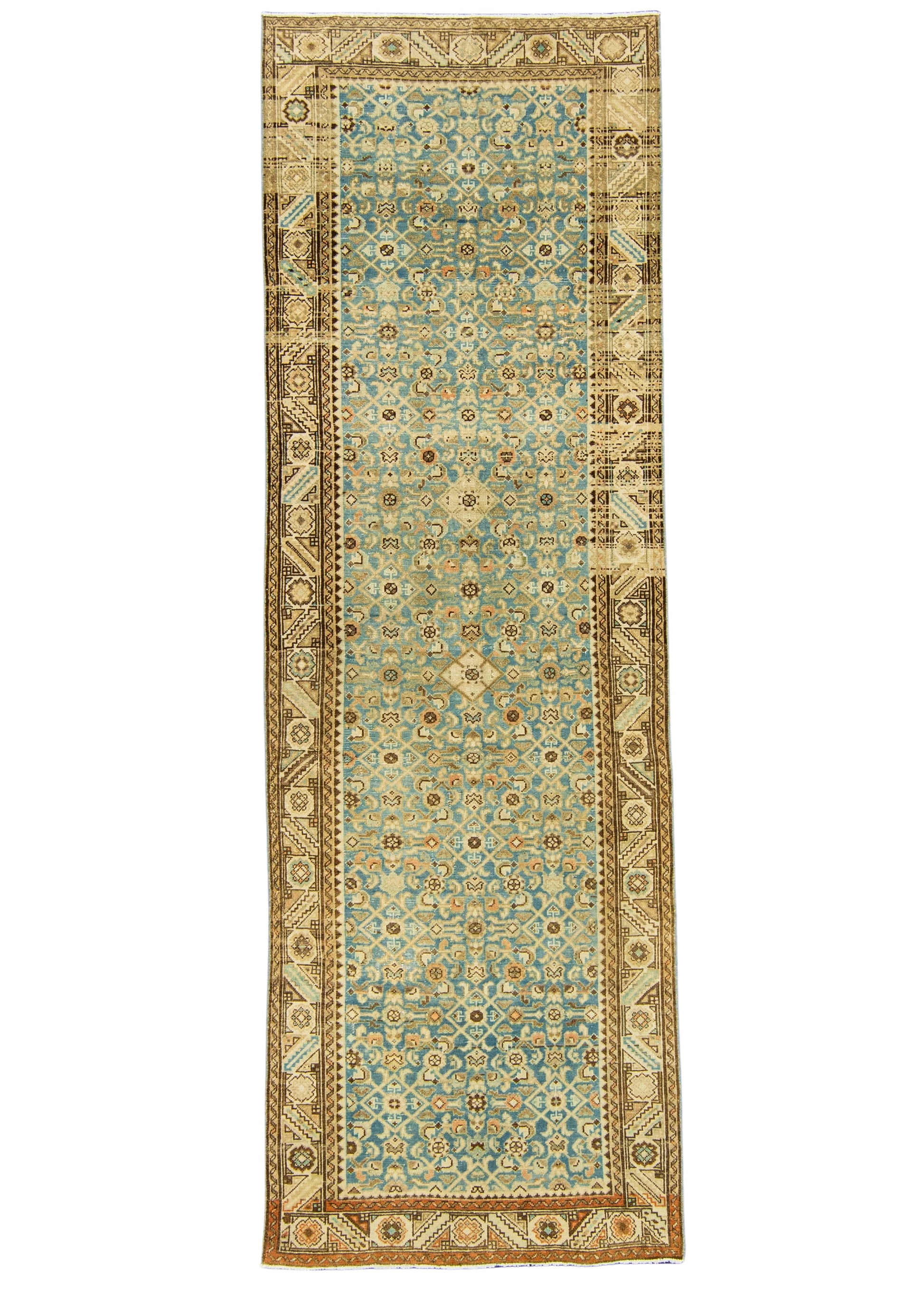 Turkish Vintage Rug  3'3" x 10'1" #22824