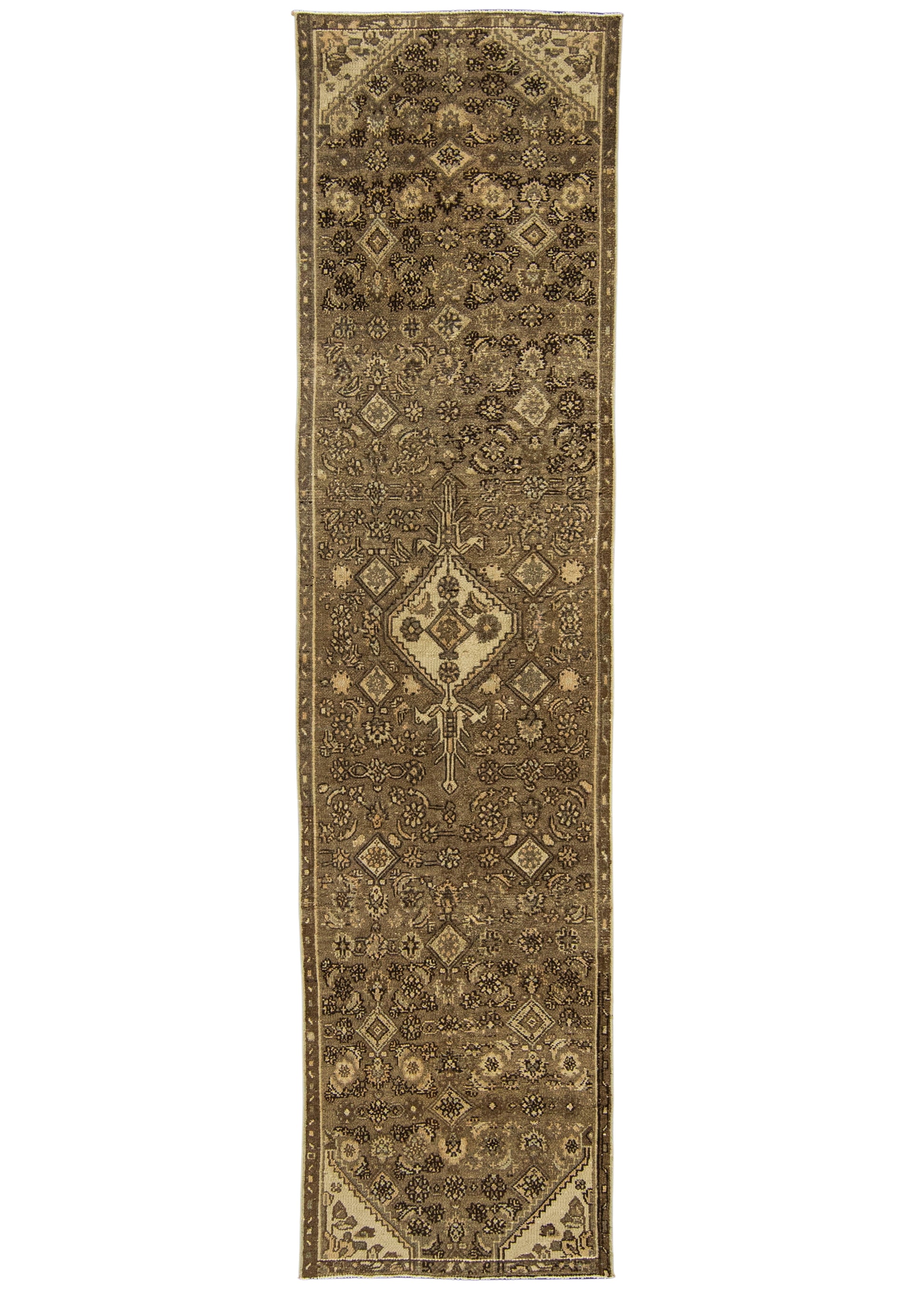 Turkish Vintage Rug  2'9" x 10'9" #22786