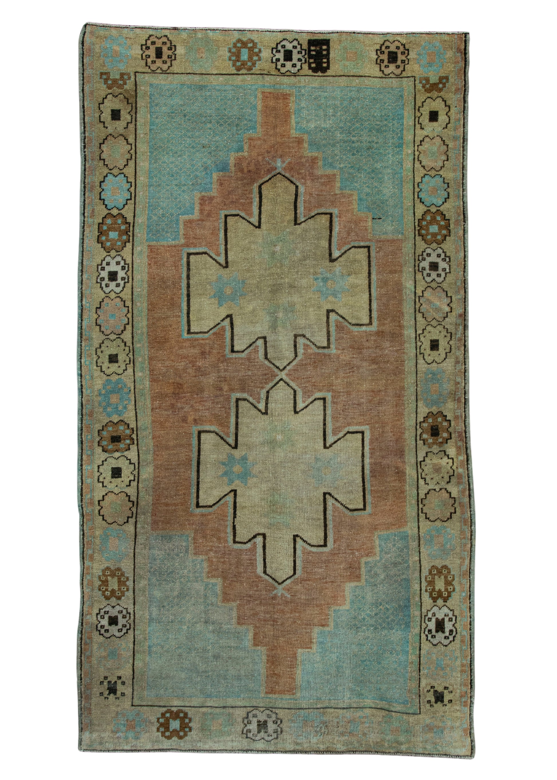 Turkish Vintage Rug 4' x 7'5" #20684
