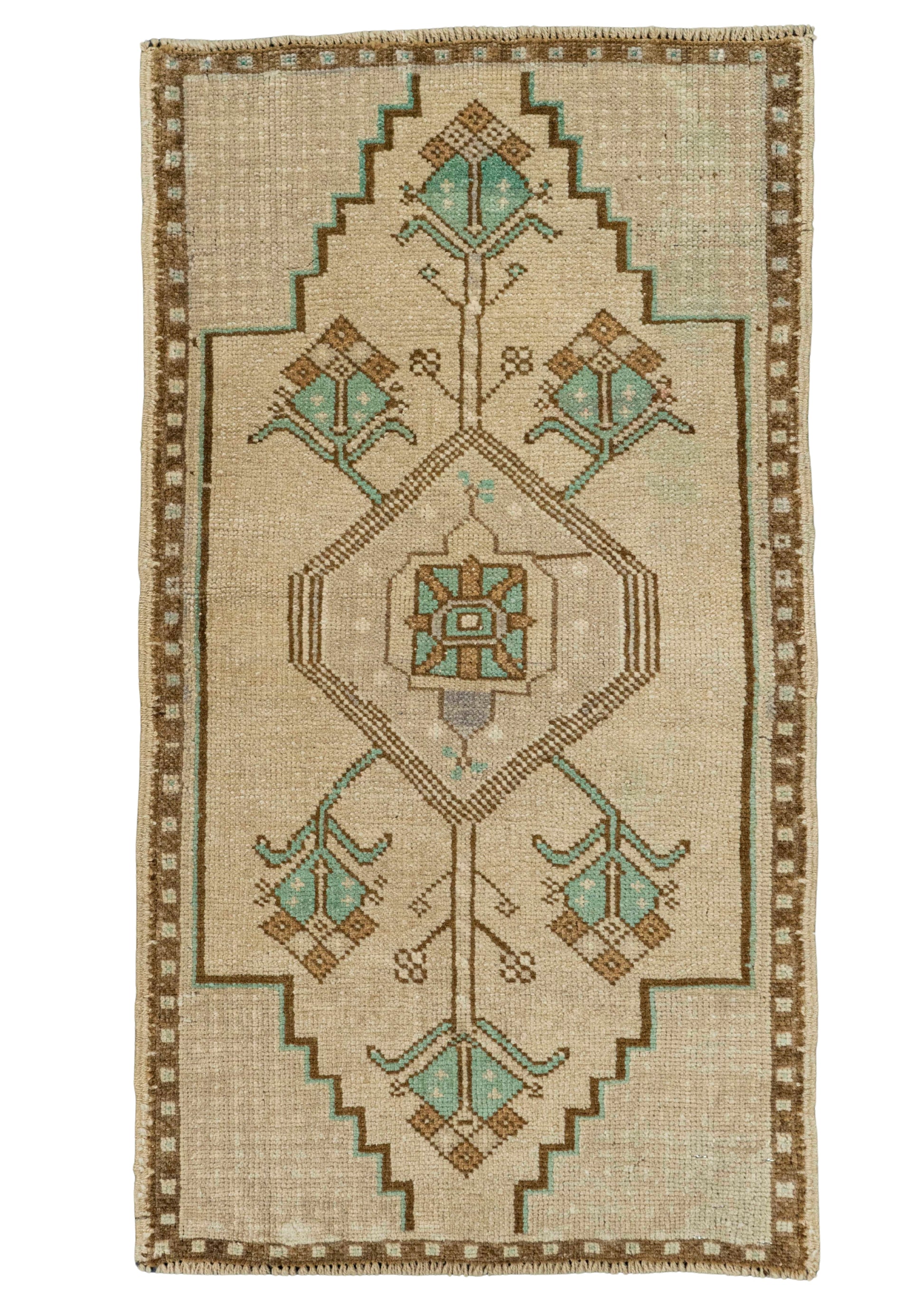 Turkish Yastik Rug  1'9" x  3'1" #22620