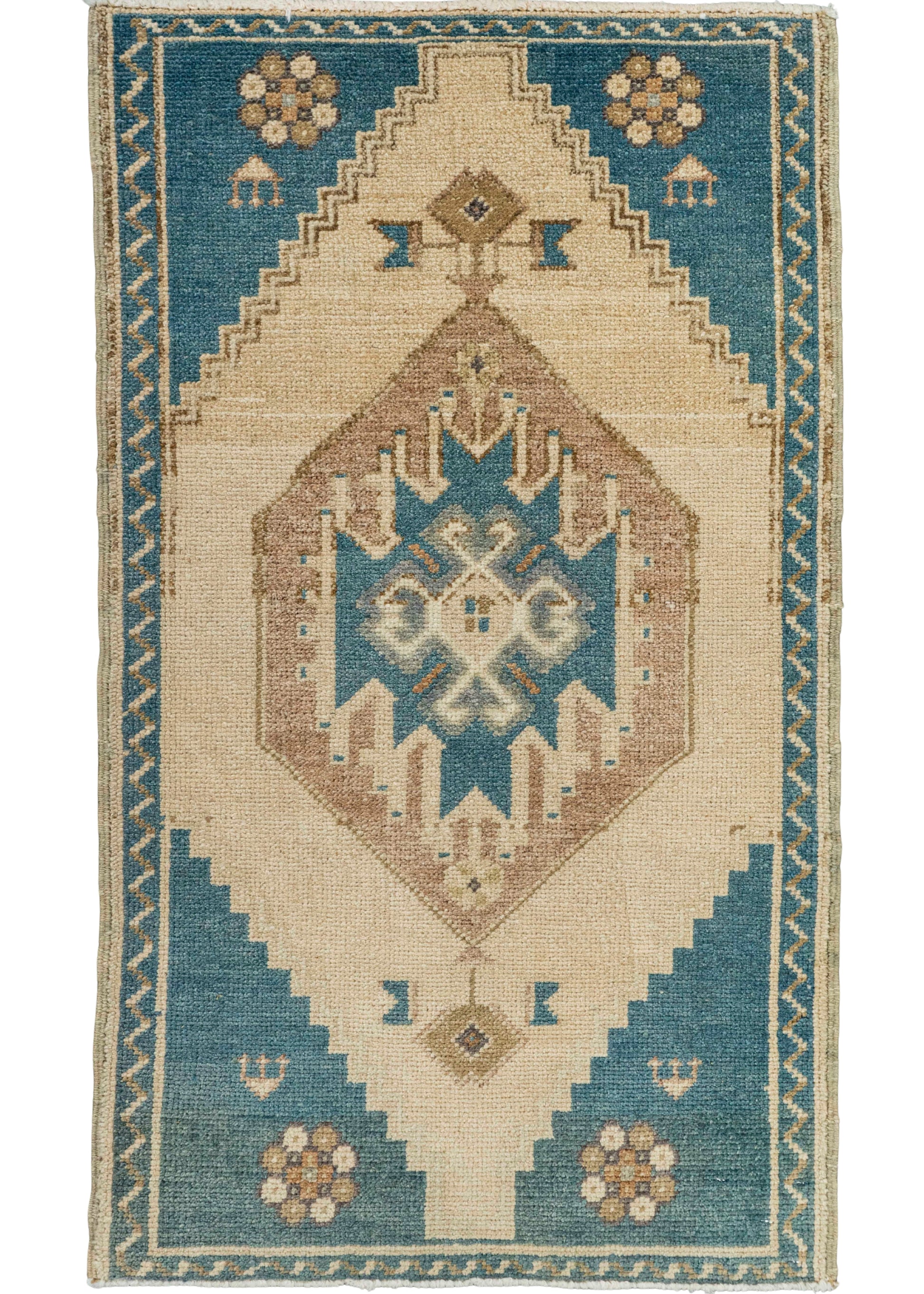 Turkish Yastik Rug  1'11" x  3'3" #22513