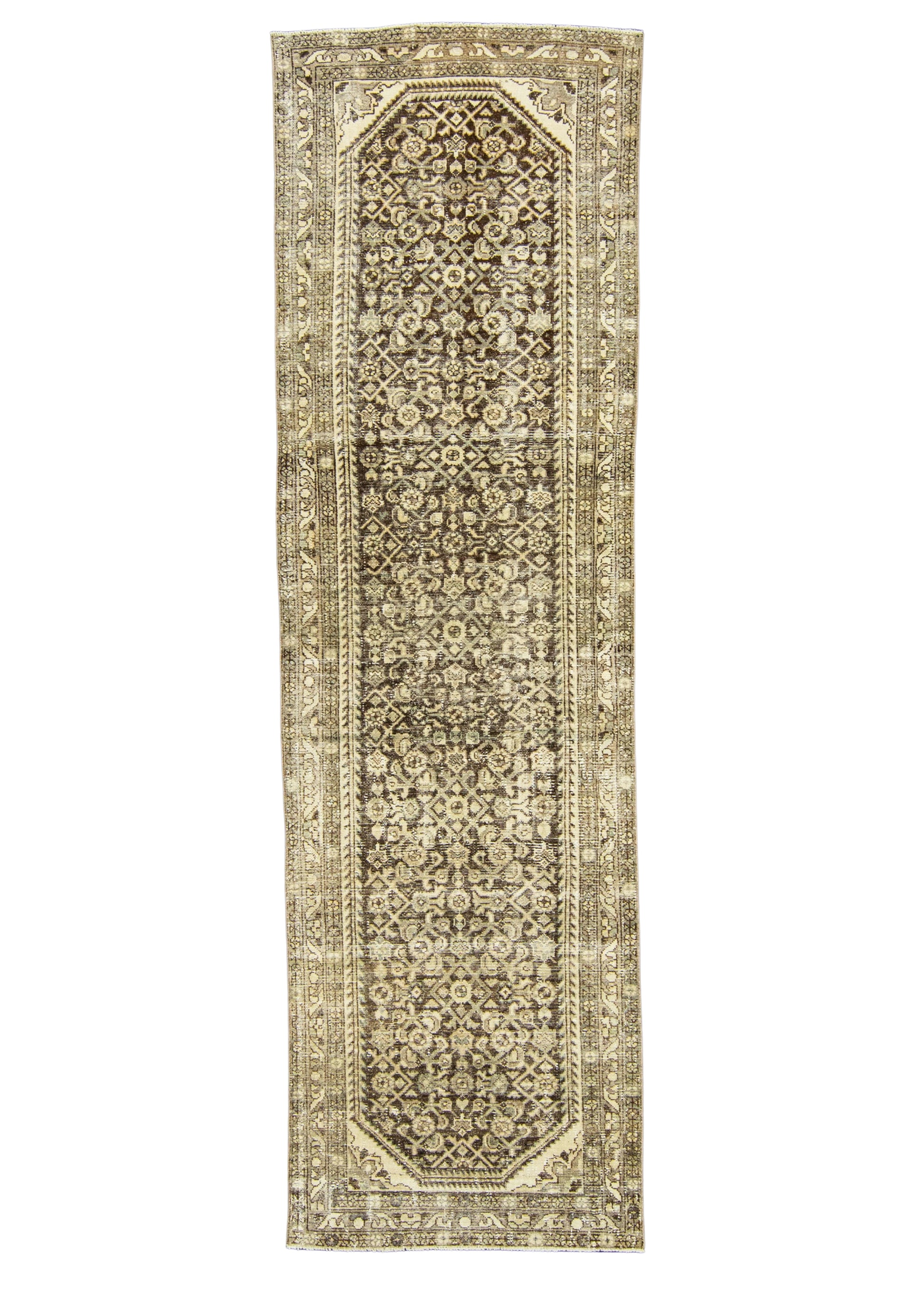 Turkish Vintage Rug  3'2" x 10'10" #22825