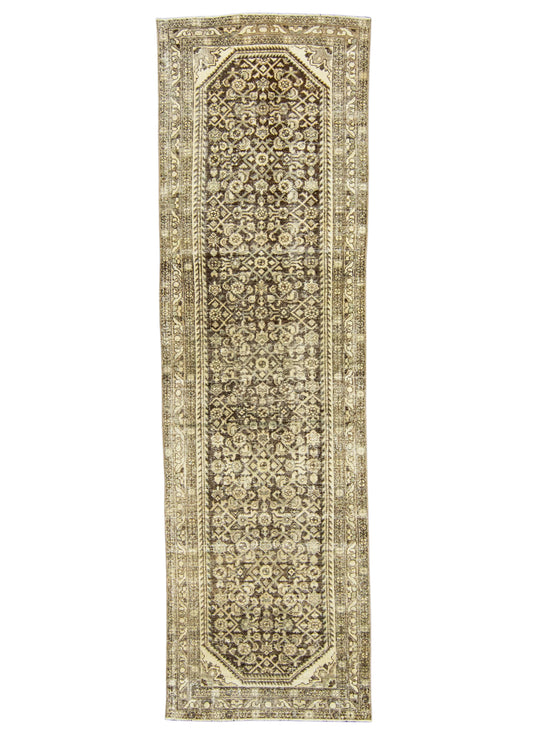 Turkish Vintage Rug  3'2" x 10'10" #22825