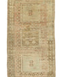 Turkish Mini Rug Oriental Hand Knotted Vintage Rug  1'9" x  3'1" #22044