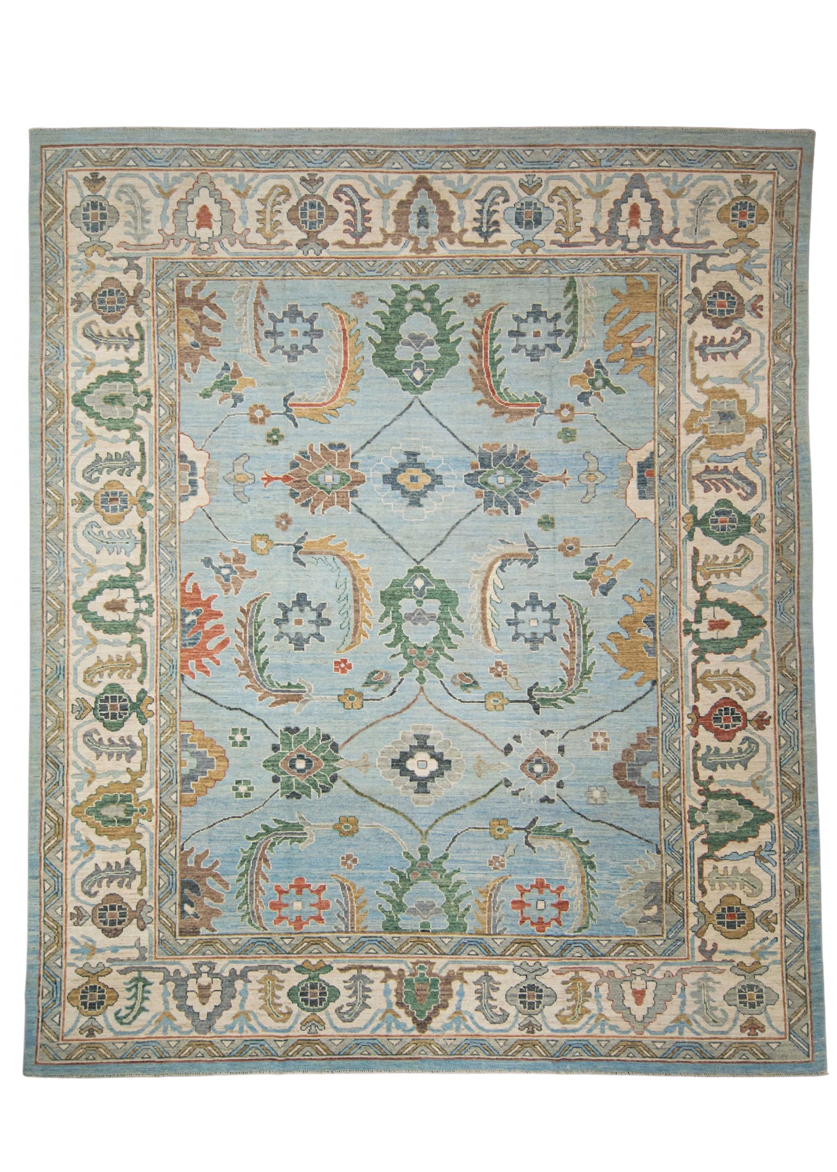 Oushak Rug 12'8'' x 15'3'' #24925