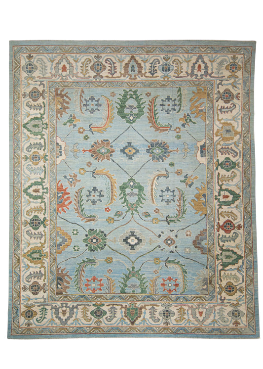 Oushak Rug 12'8'' x 15'3'' #24925