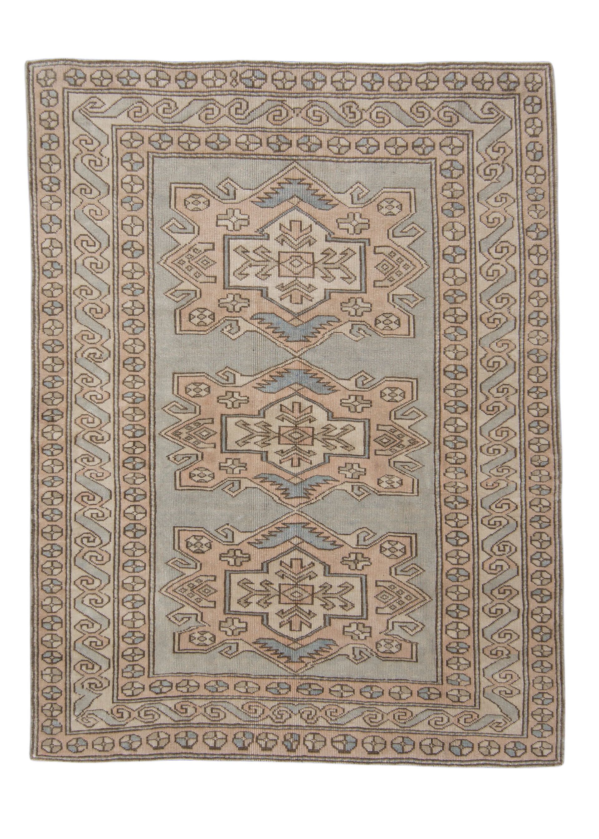 Turkish Vintage Anatolian Rug 6' x 7'10" #11977