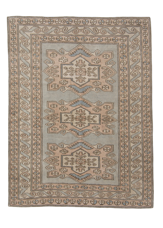 Turkish Vintage Anatolian Rug 6' x 7'10" #11977