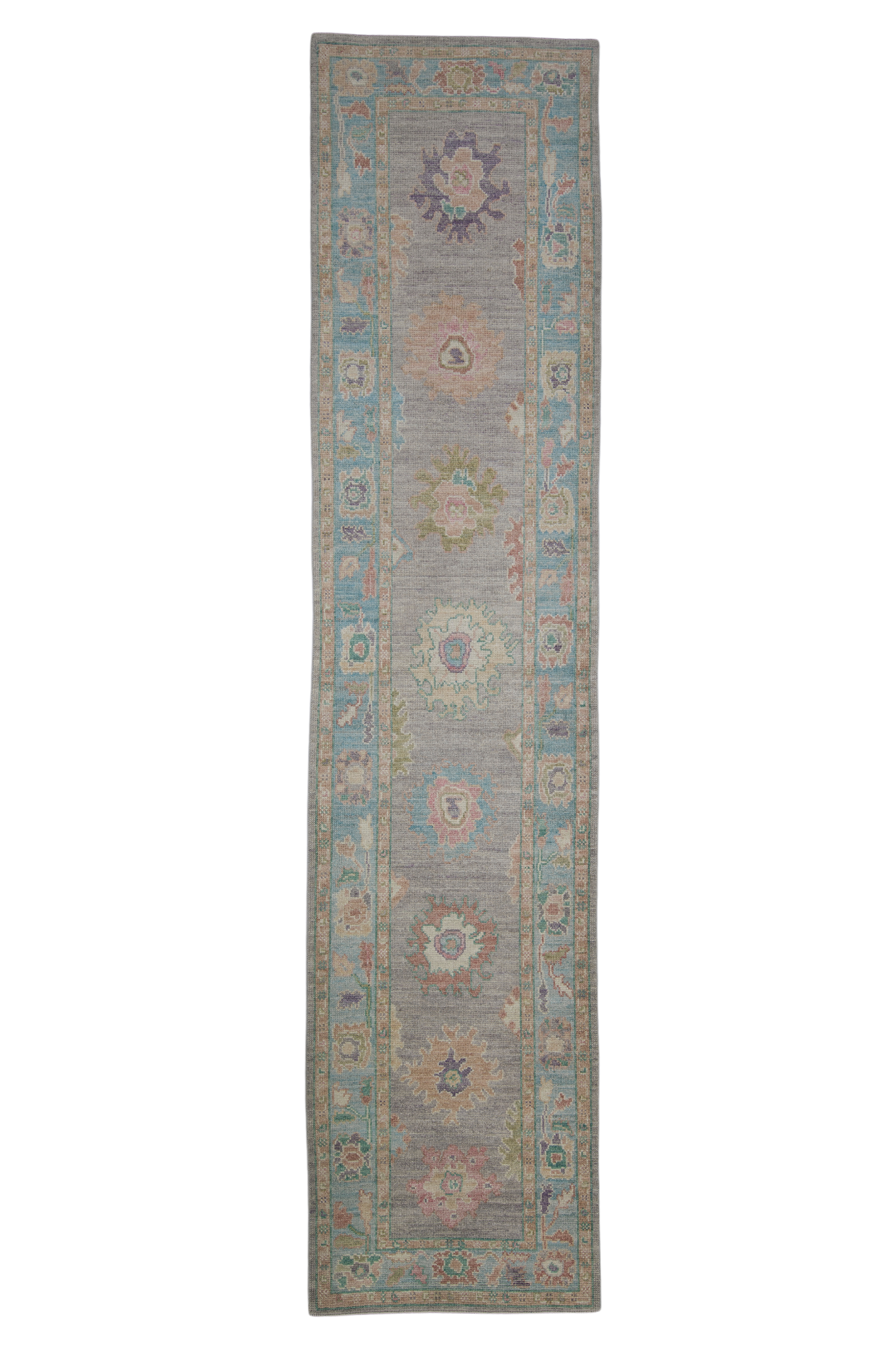 Turkish Oushak Rug 3'1" x 13'7" #2009