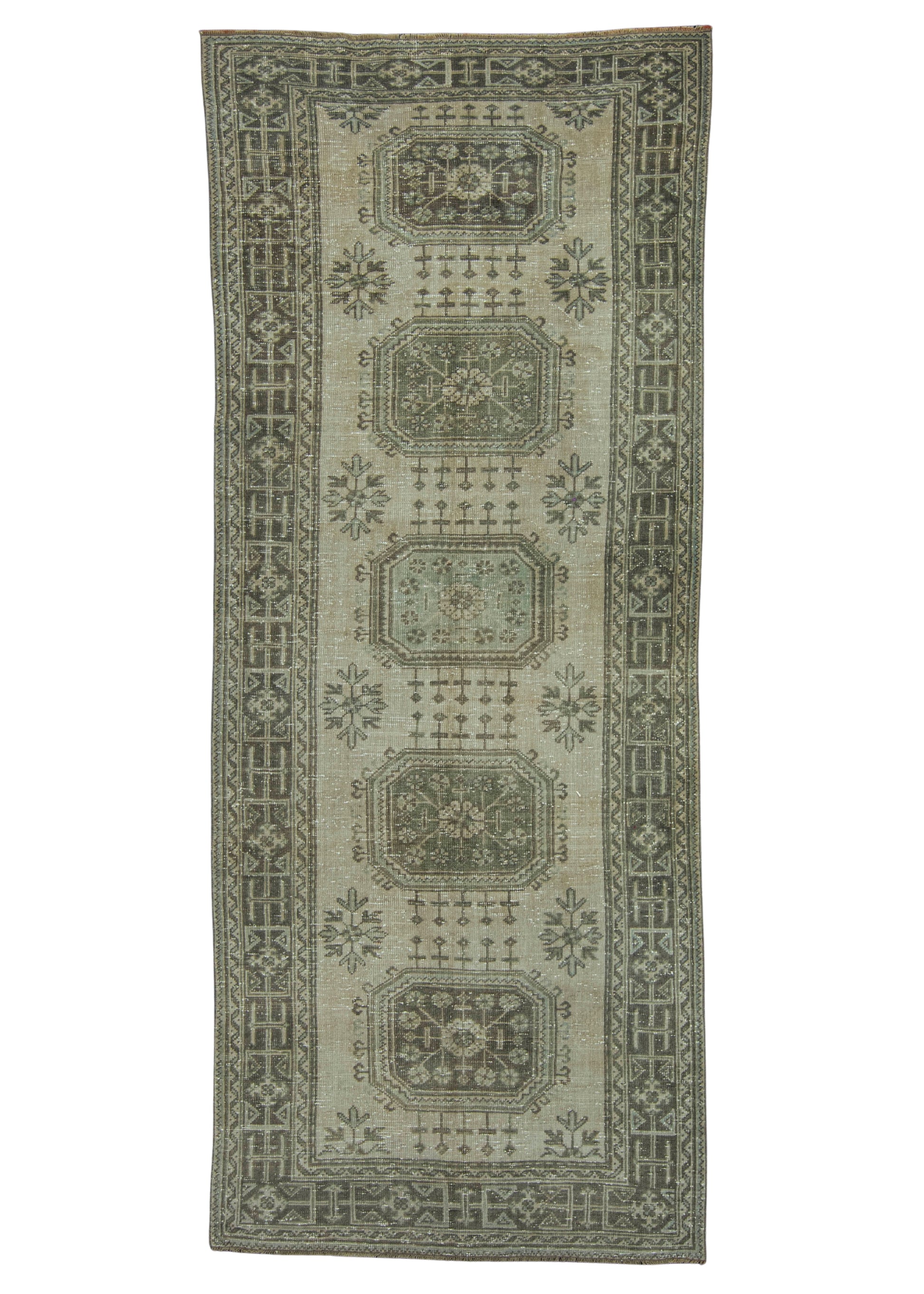 Turkish Vintage Rug 4'8" x 11'6" #20773