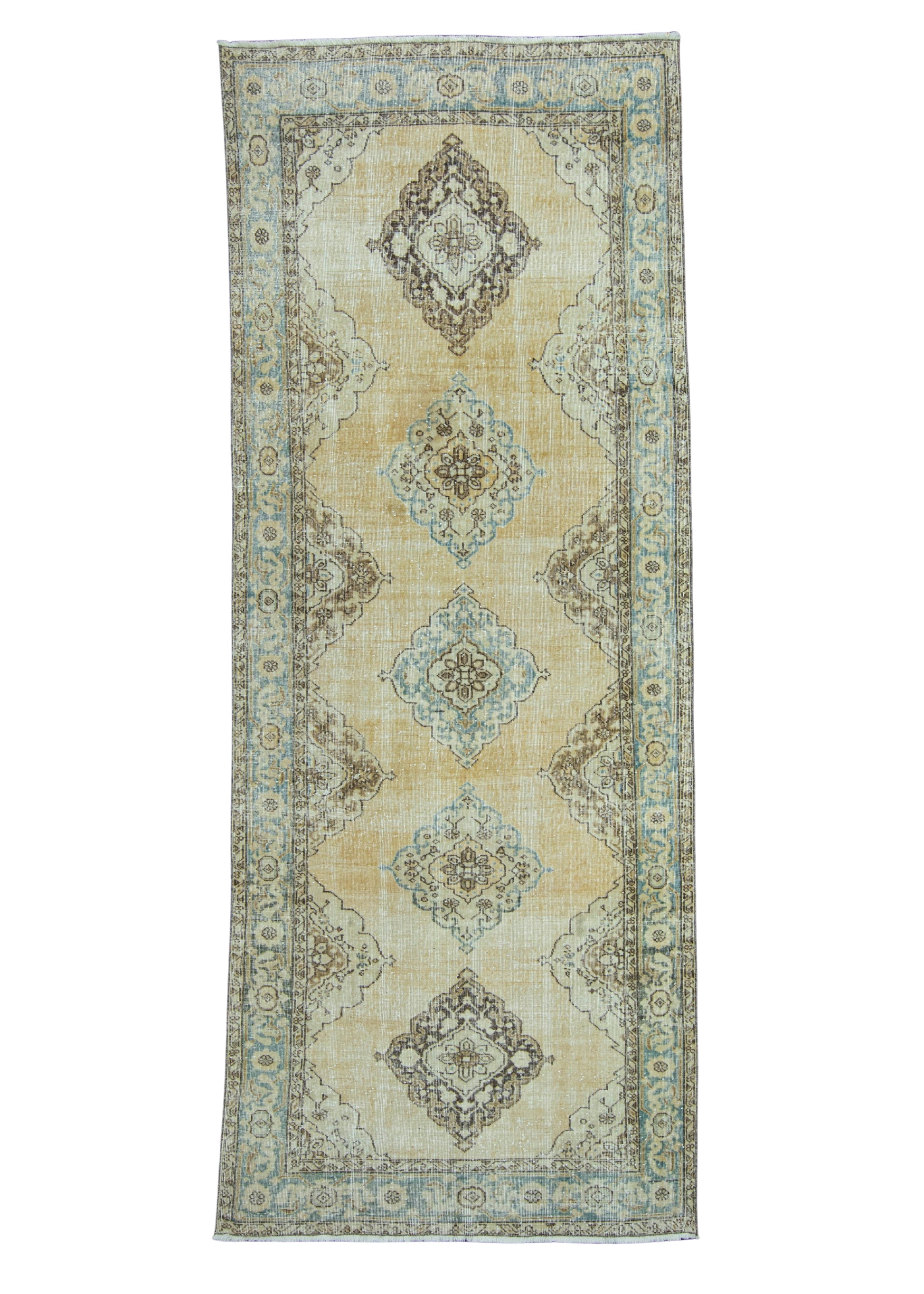 Turkish Vintage Rug 4'7" x 11'10" #20772