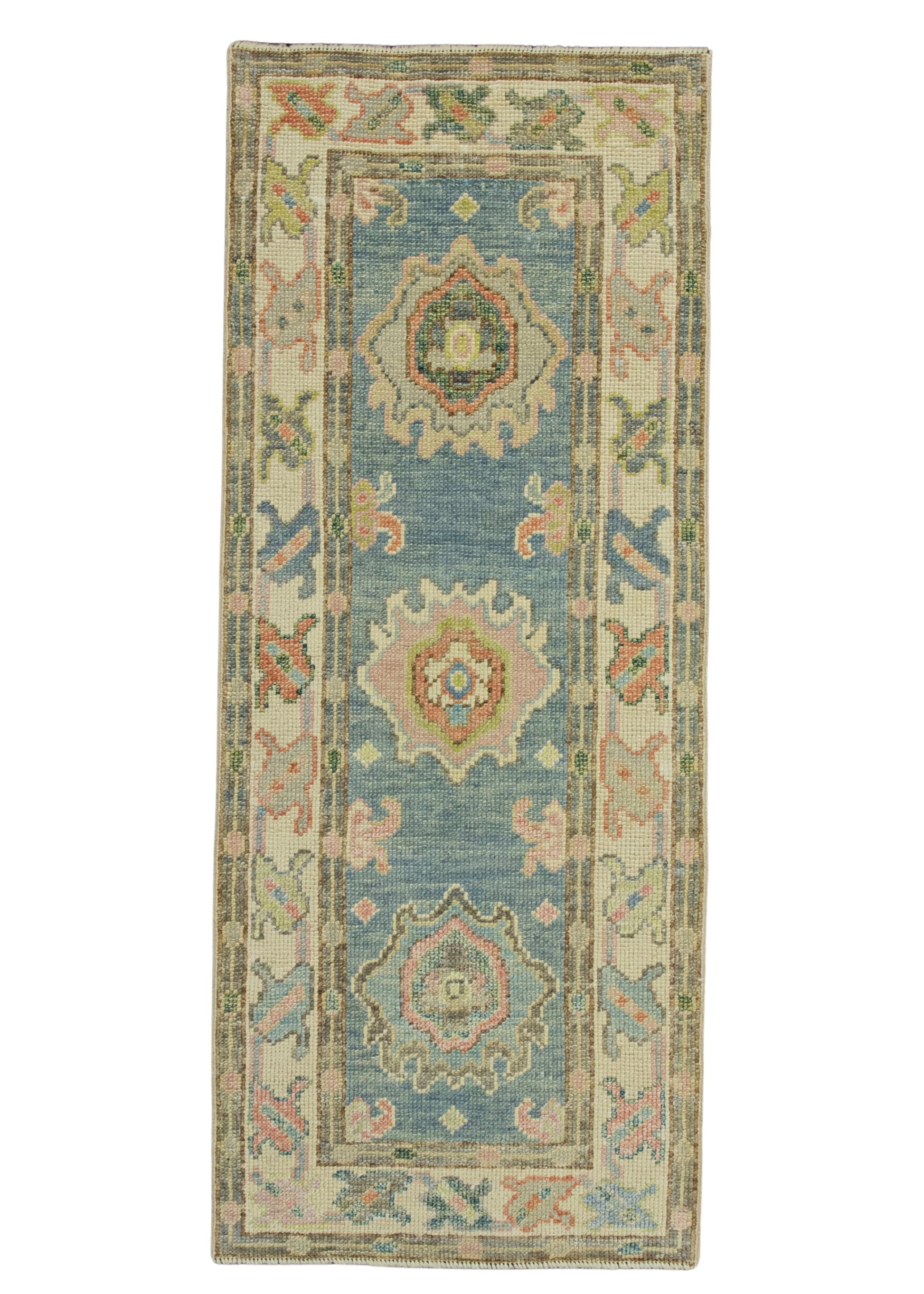 Turkish Oushak Rug 2'x 5' #20123