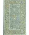 Turkish Oushak Rug 3'9"x 6'1" #19135