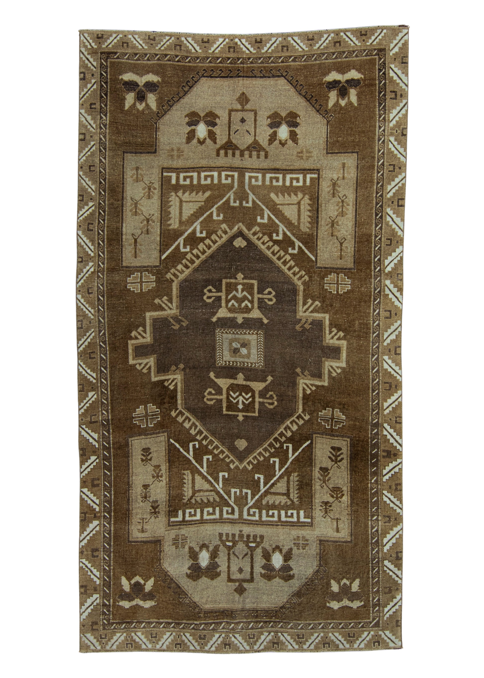 Turkish Vintage Rug 5'4" x 10' #20777