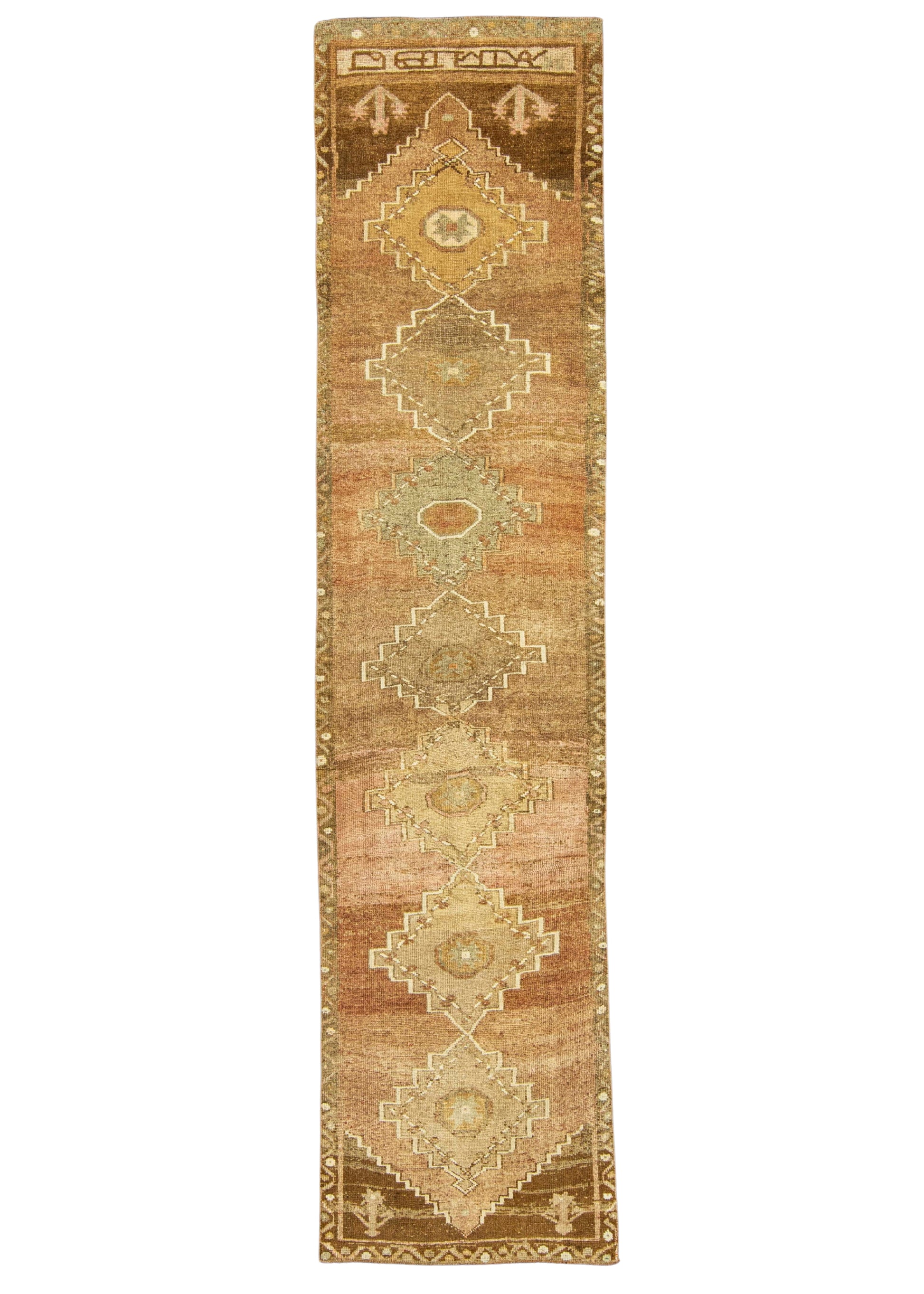 Turkish Anatolian Runner Rug 3' x 12'6" #22243
