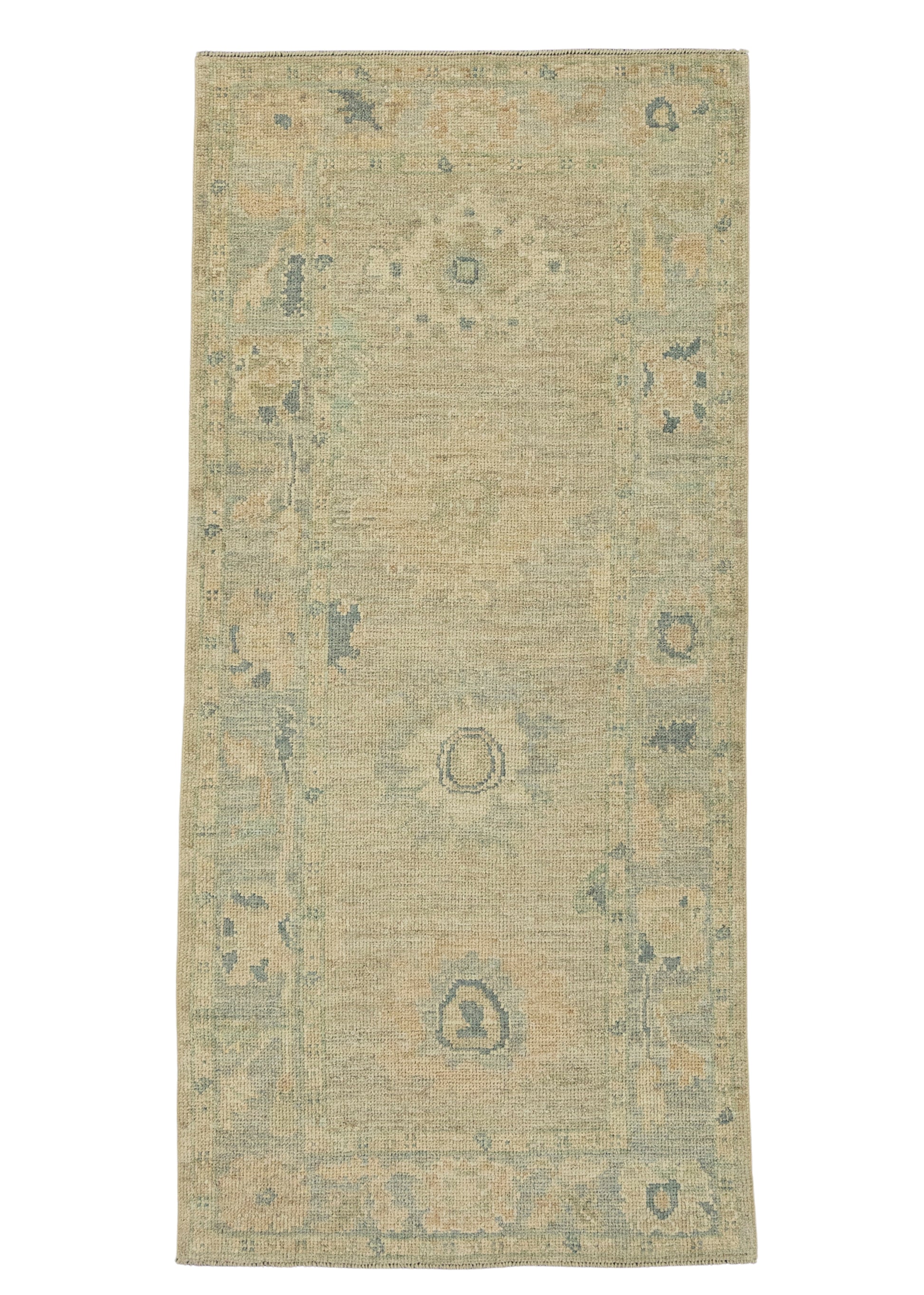 Turkish Oushak Rug 3' x 6'5" #20239