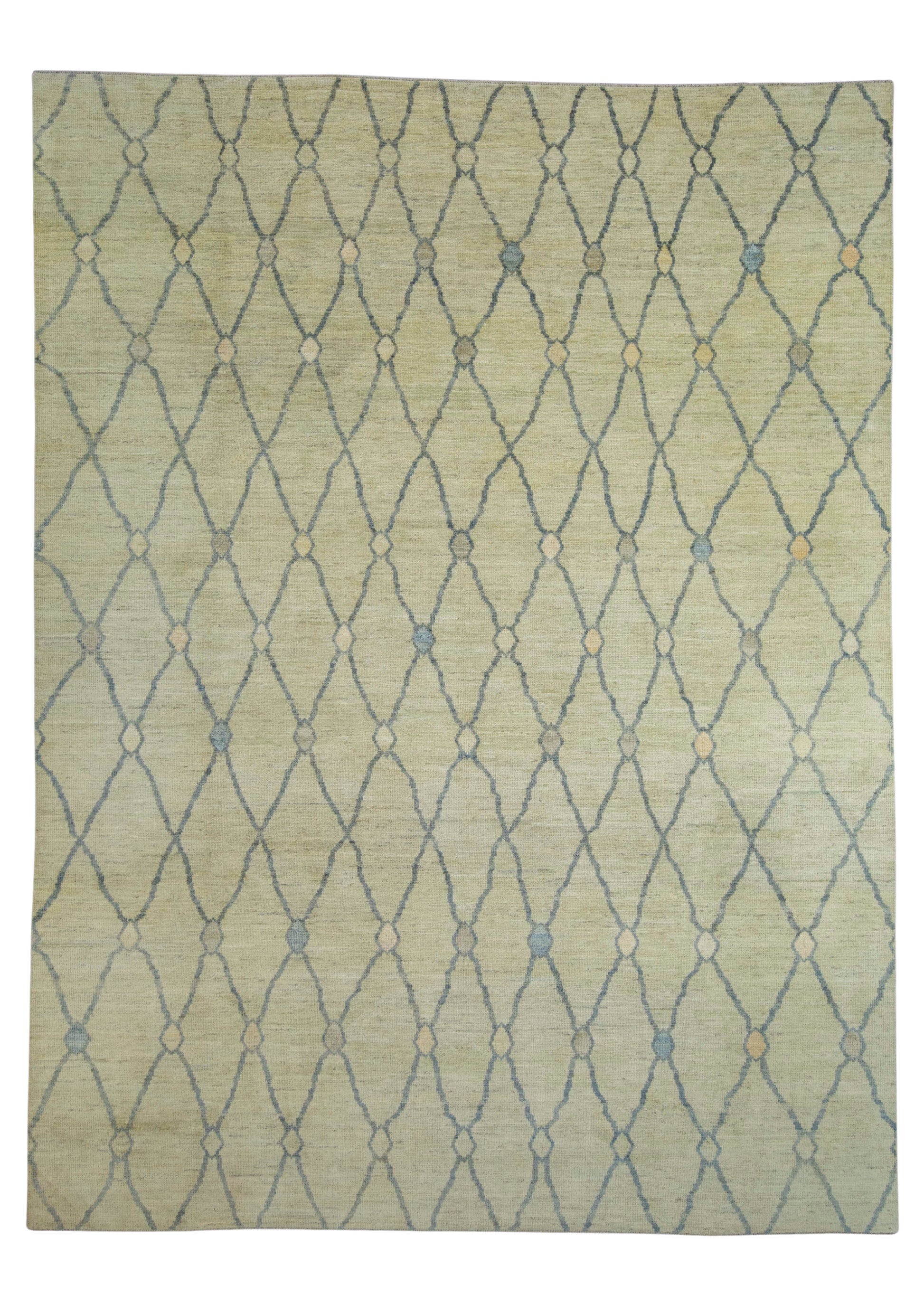 Turkish Oushak Rug 9'4" x 12'5" #18521