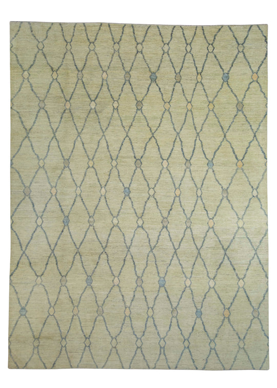 Turkish Oushak Rug 9'4" x 12'5" #18521