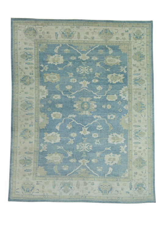 Turkish Oushak Rug 11'8" x 14'11" #18516