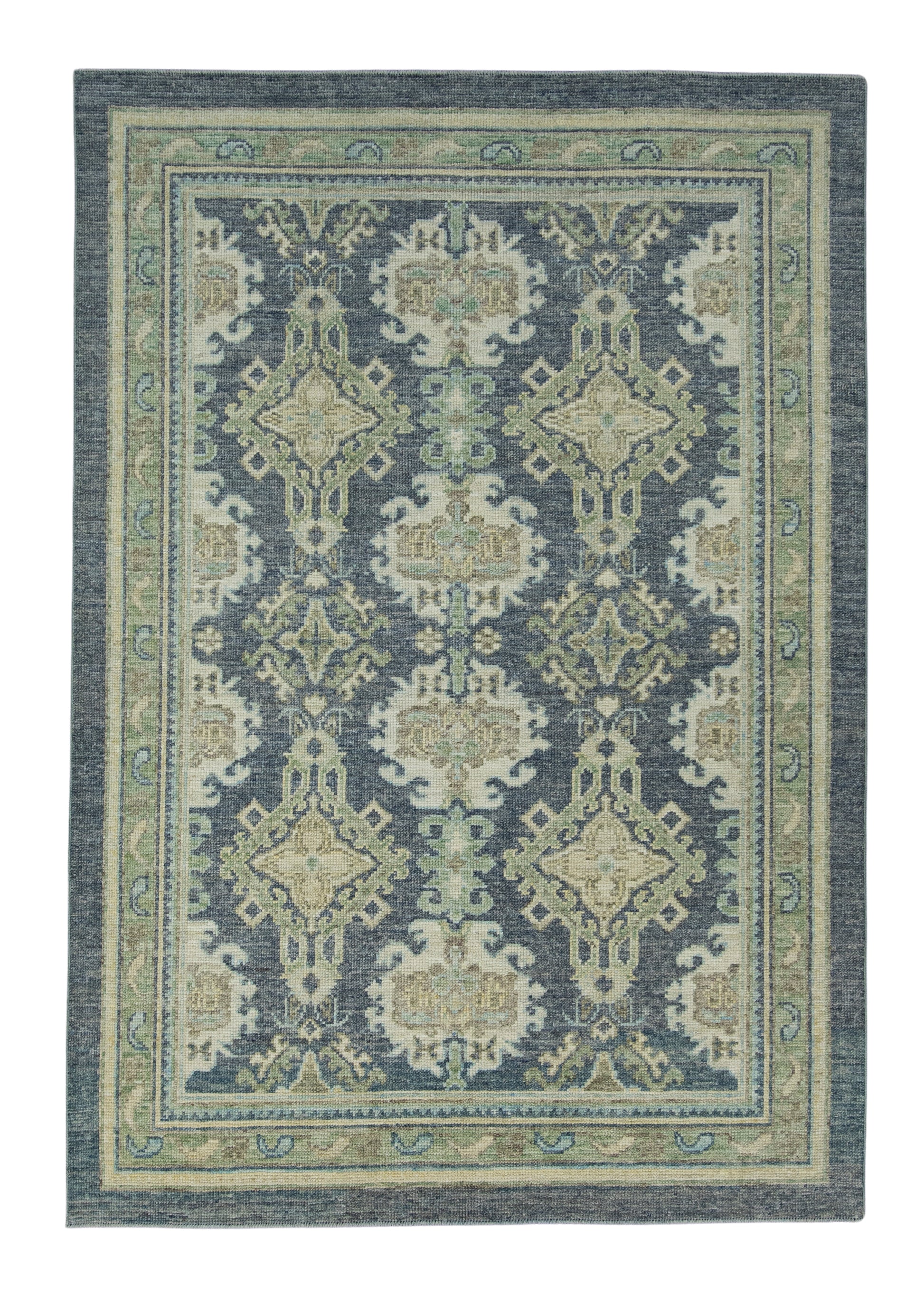 Turkish Oushak Rug 4'11" x 7'1" #17328