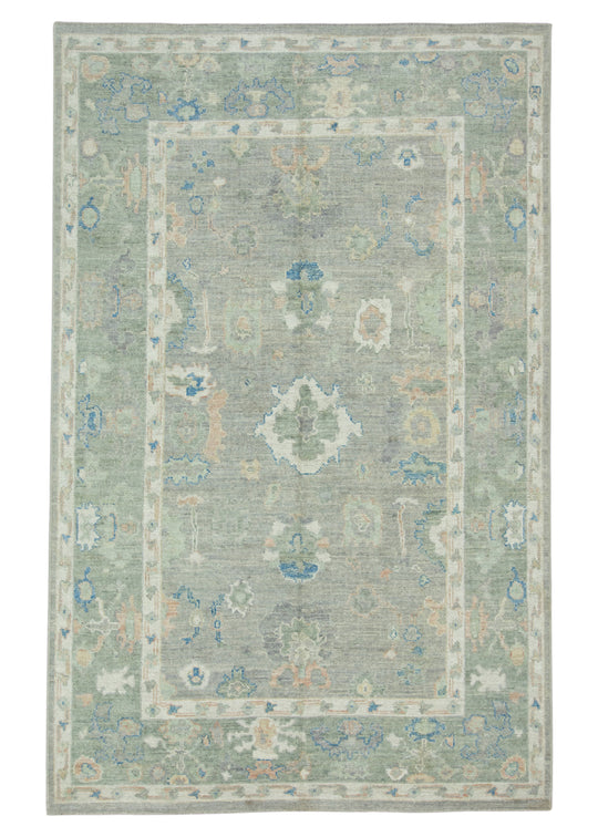 Turkish Oushak Rug 6' x 9'5" #17724