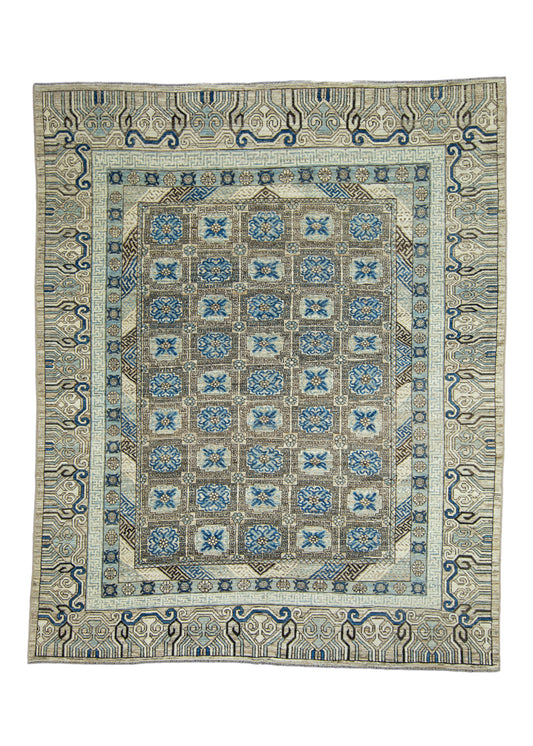 Handwoven Oushak Rug 9'4" x 11'5" #17505