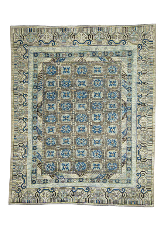 Handwoven Oushak Rug 9'4" x 11'5" #17505
