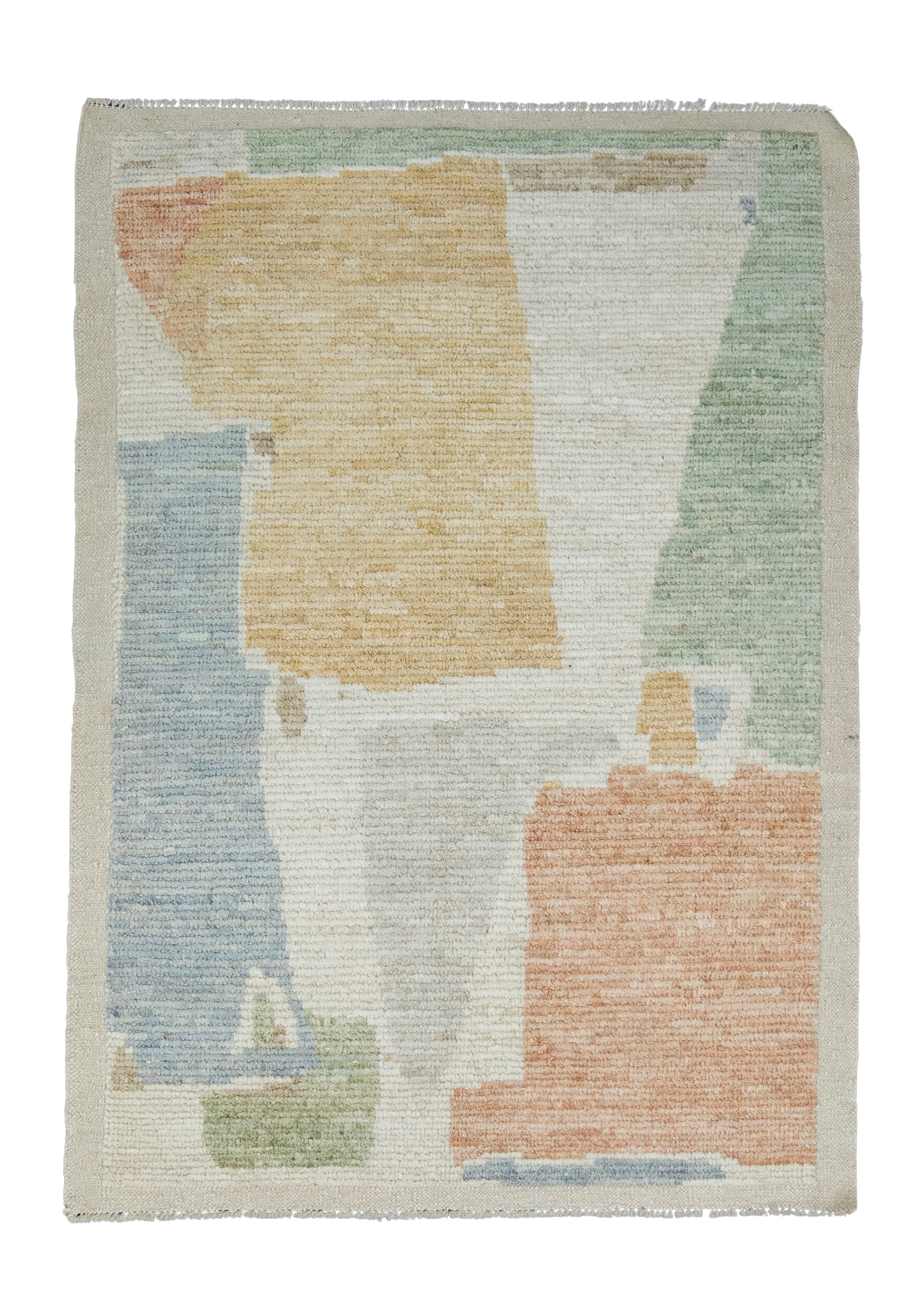 Hand Knotted Modern Rug 3'5" x 4'10" #17442