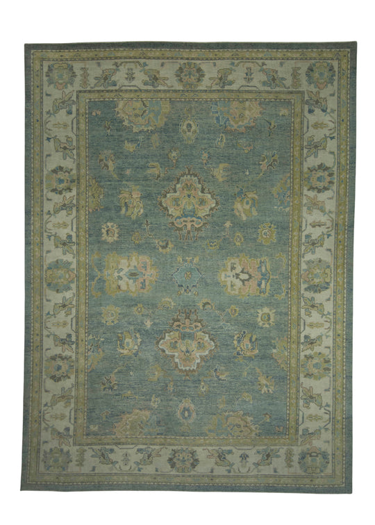 Turkish Oushak Rug 10'2" x 13'10" #18601