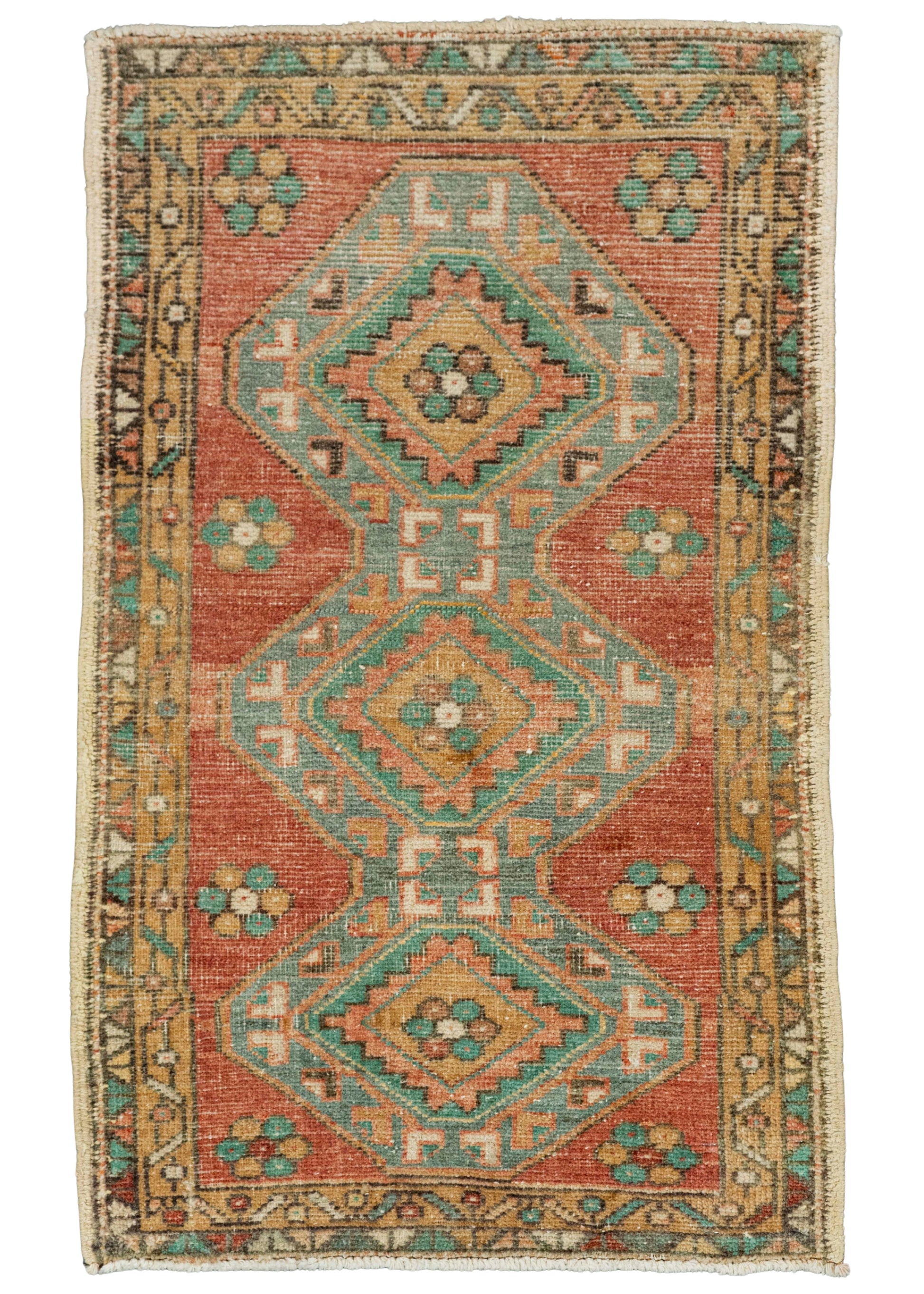 Turkish Yastik Rug  1'9" x  2'10" #22521