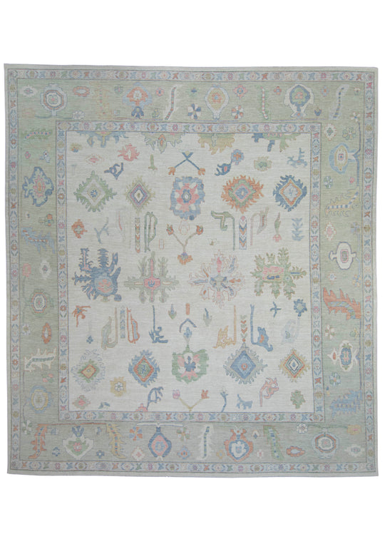 Oushak Rug 14'2" x 15'8" #17159