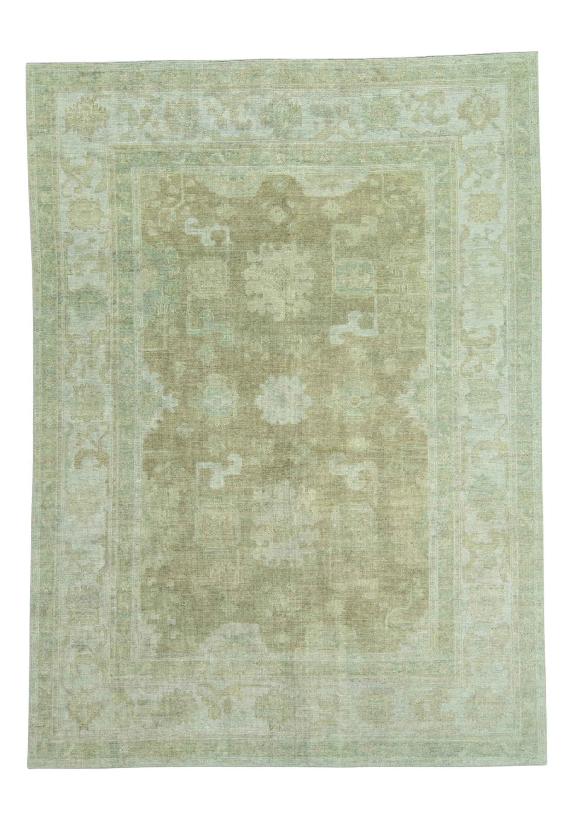 Turkish Oushak Rug 8'11" x 12'4" #19357