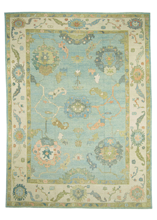 Turkish Oushak Rug 11'10" x 15'10" #22134