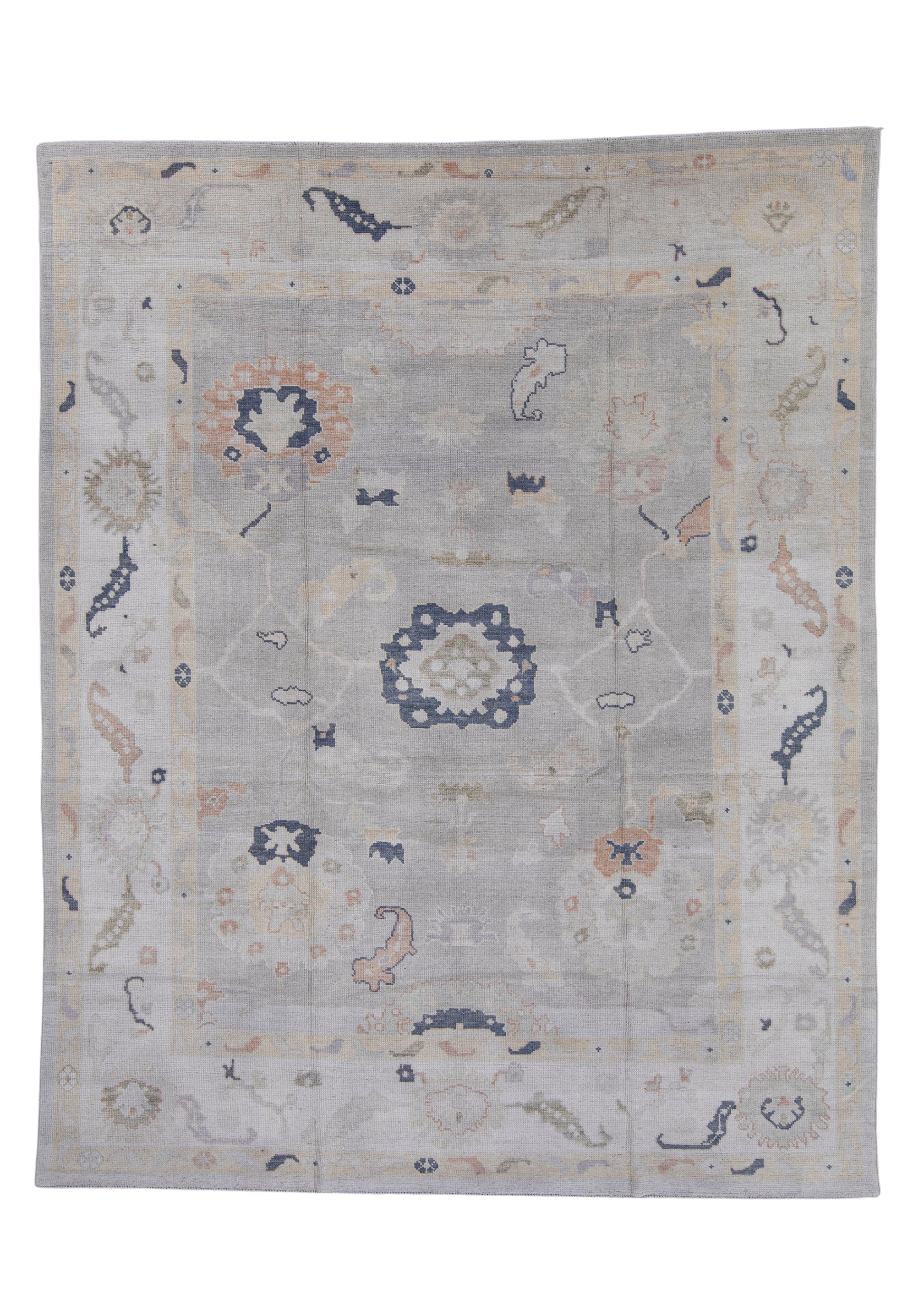 Turkish Oushak Rug 8'3" x 10'5" #16981