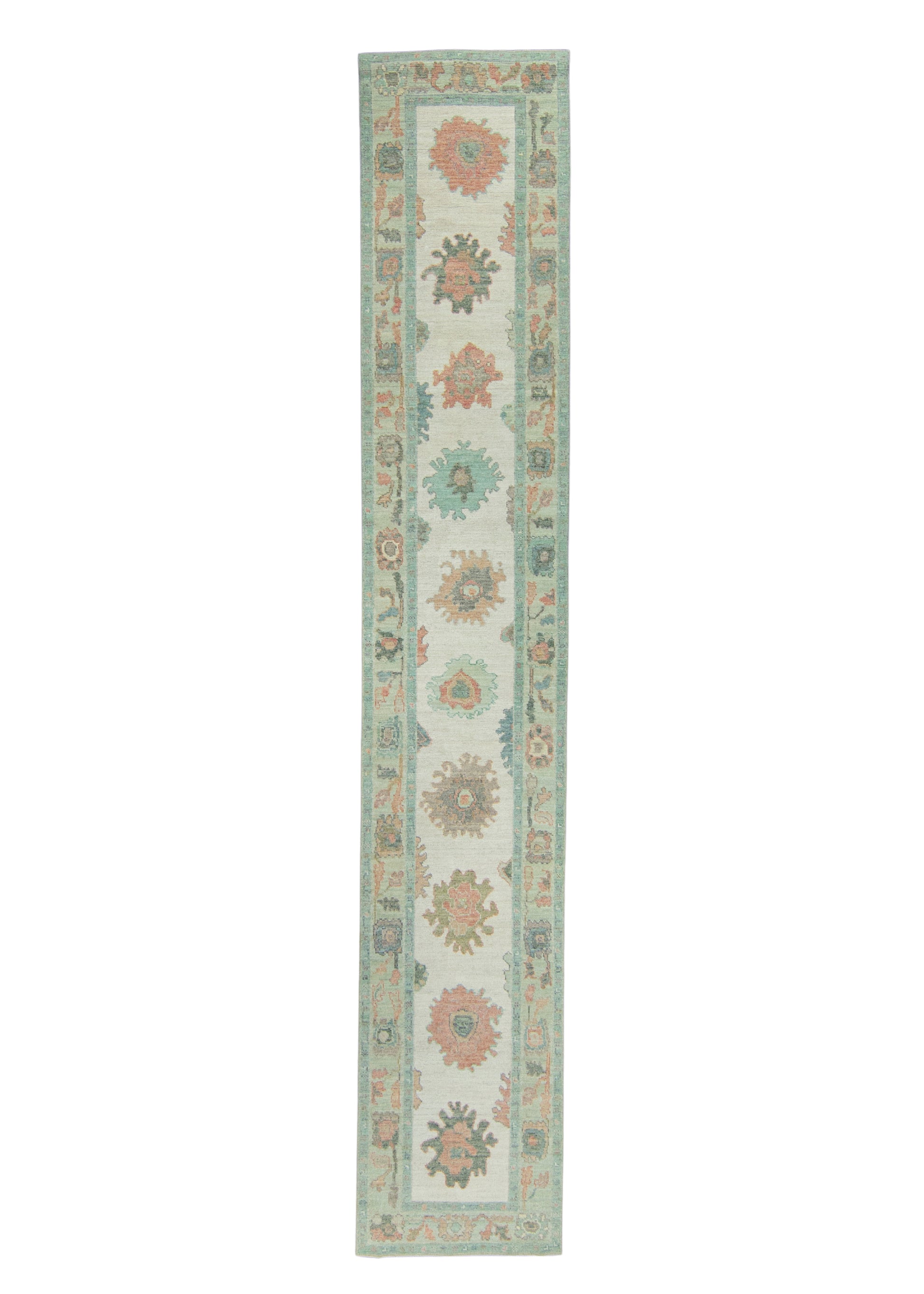Turkish Oushak Runner Rug 2'10" x 16'6" #17460