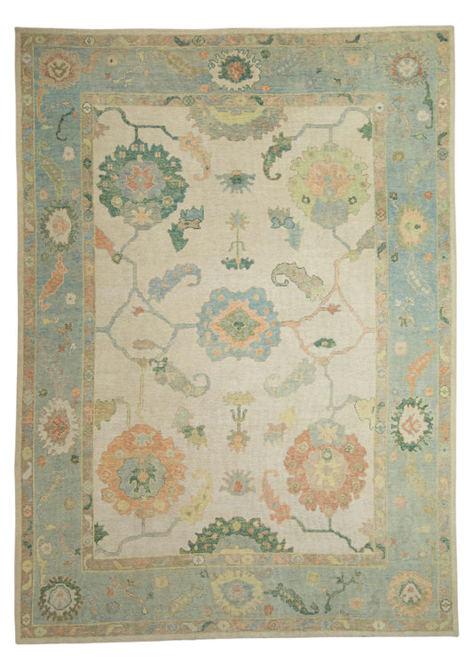 Turkish Oushak Rug 9'4" x 13' #22216