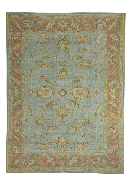 Turkish Oushak Rug 9' x 12'1" #18574