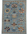 Turkish Oushak Rug 4'11" x 6'9" #17015
