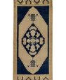 Turkish Mini Rug Oriental Hand Knotted Vintage Rug 1'8" x 3'10" #21280