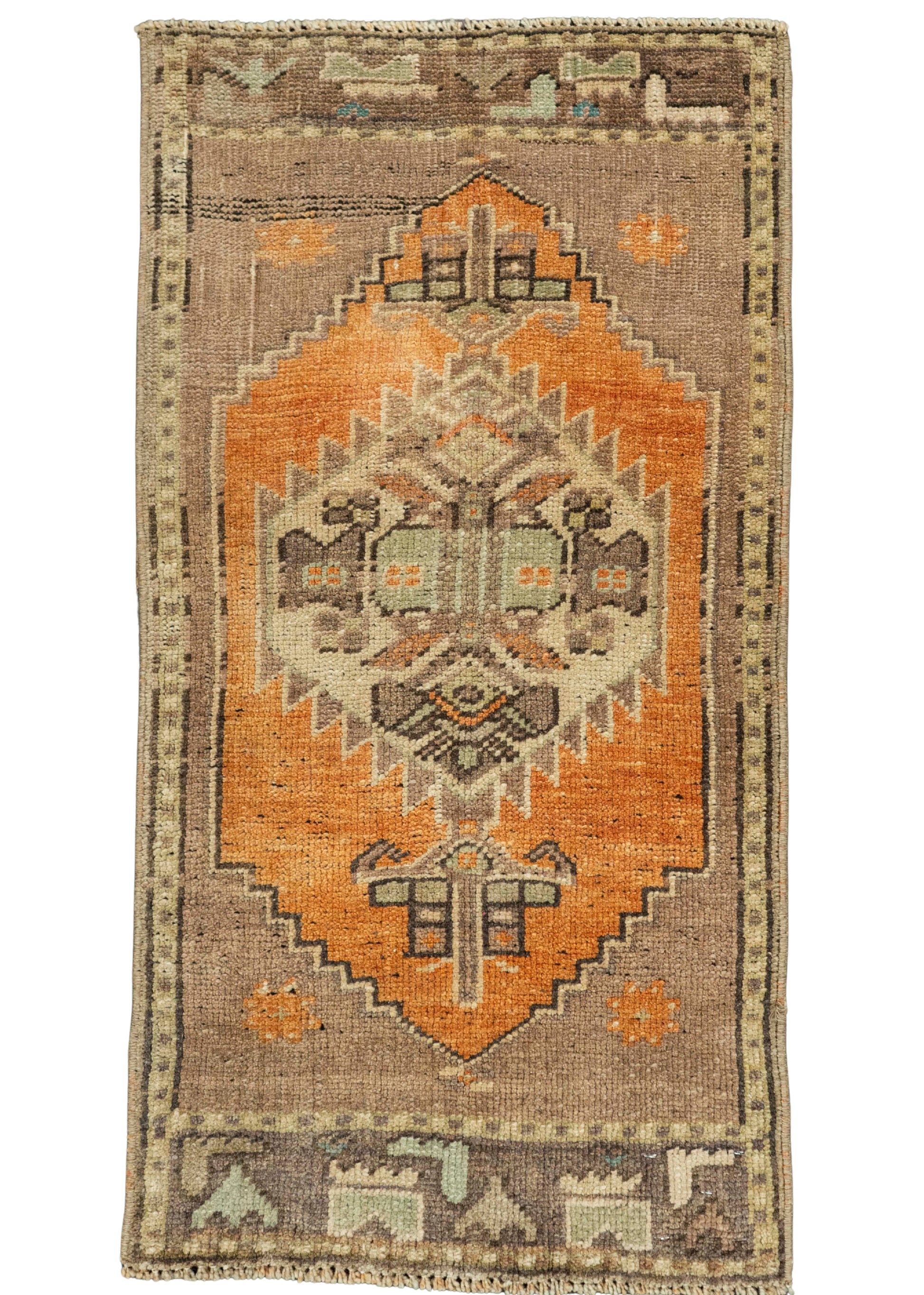 Turkish Yastik Rug  1'6" x  2'11" #23655