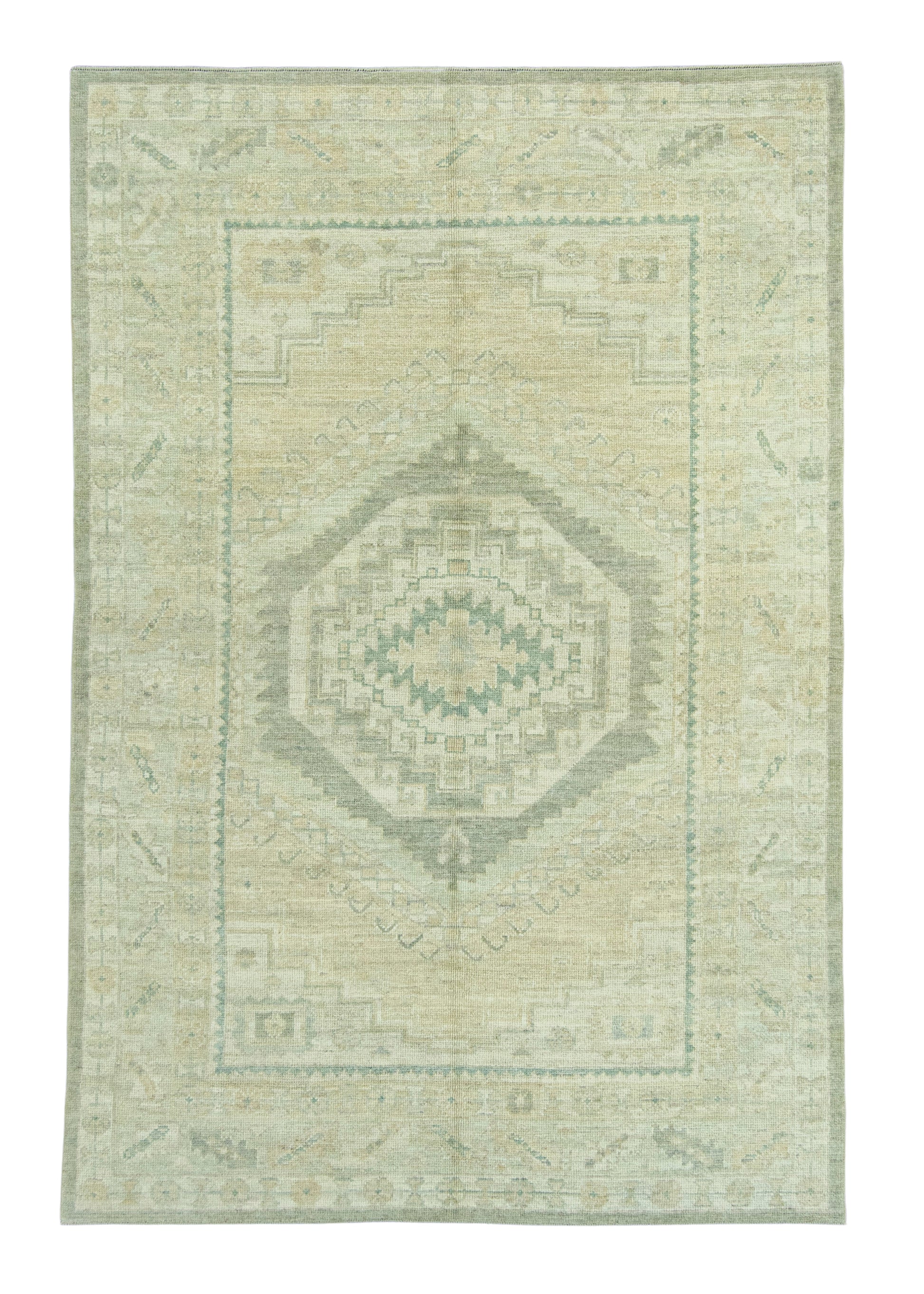 Turkish Oushak Rug 6' x 8'11" #19308