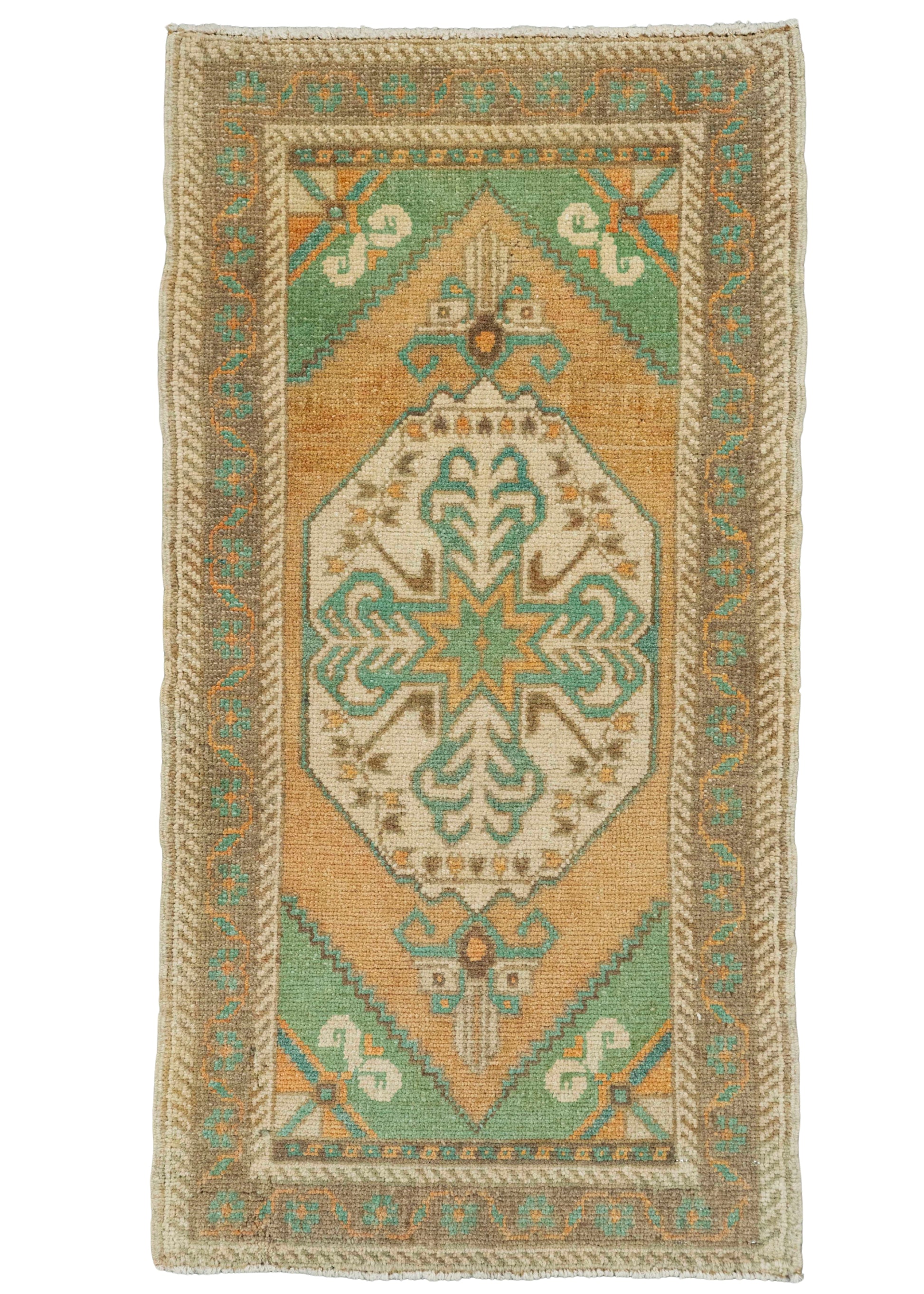Turkish Yastik Rug  1'8" x  3'3" #22546